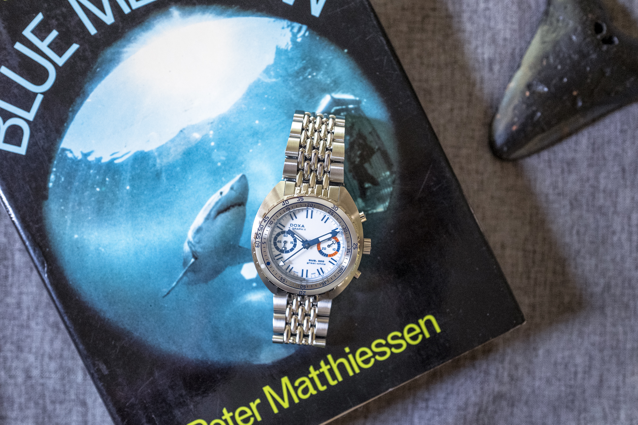 Introducing: The Doxa SUB 200 T.Graph II “Great White” Topper Edition [Live Pics]