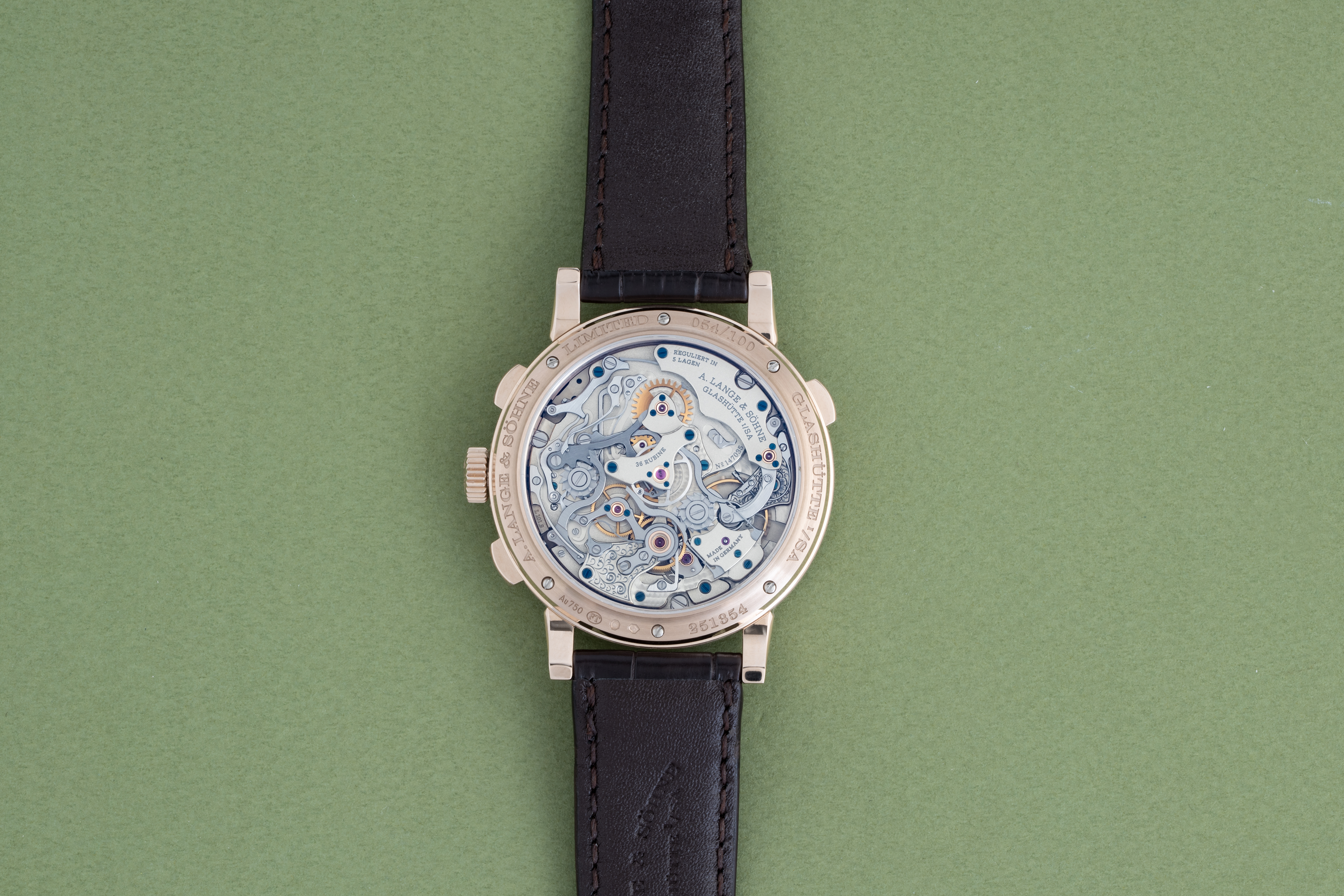 L Inside An A. Lange & Söhne Split-Seconds Chronograph