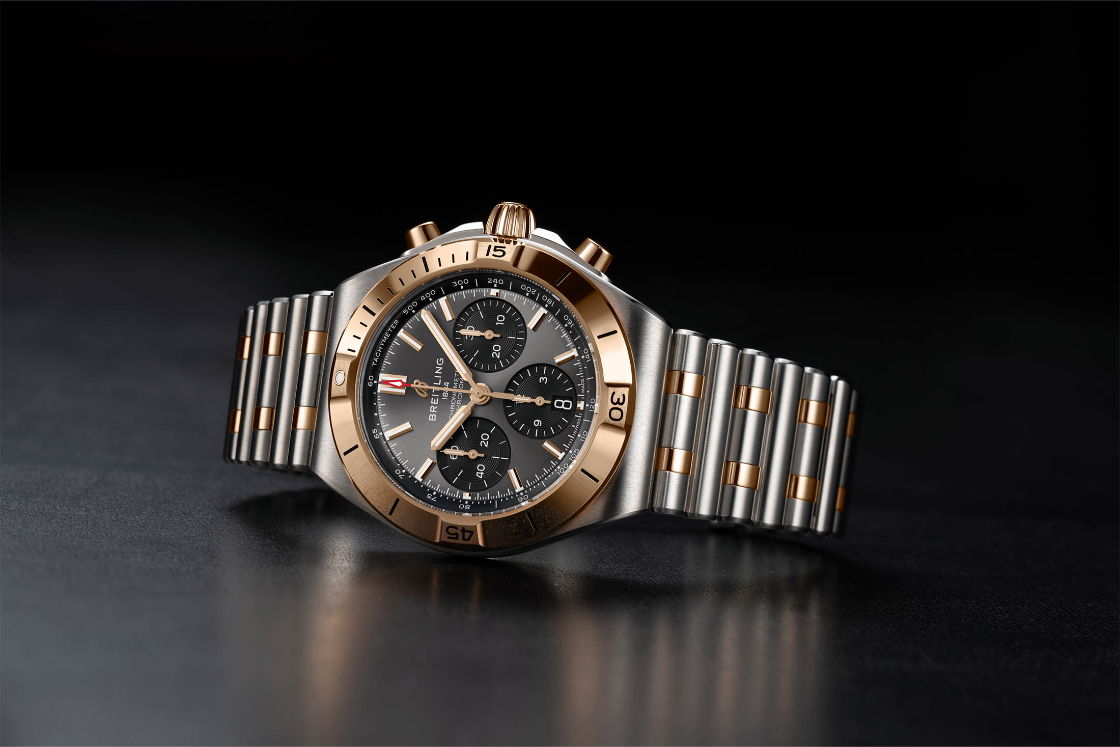 Breitling Chronomat Update Two Tone Chrono