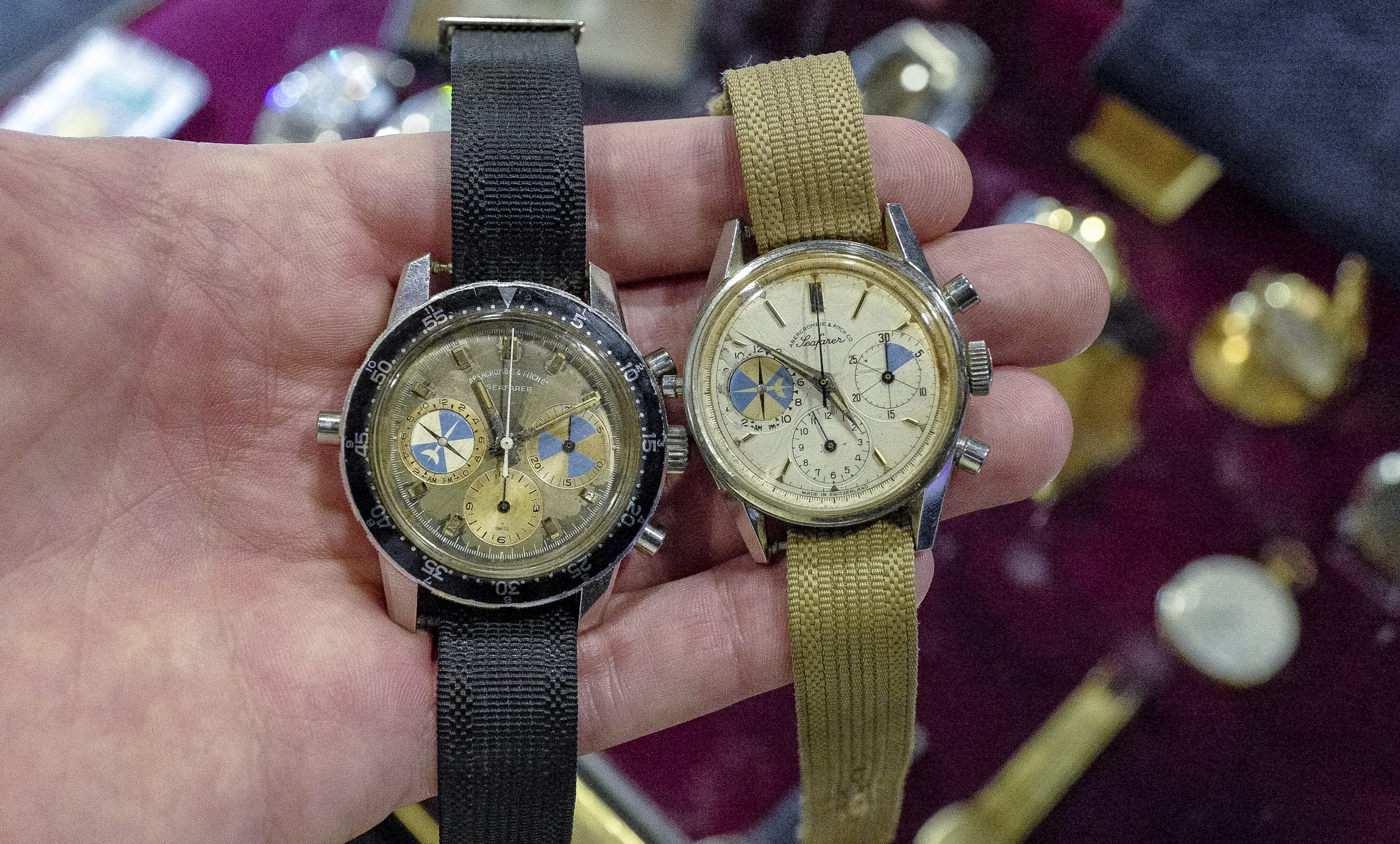 Two Abercrombie watches.