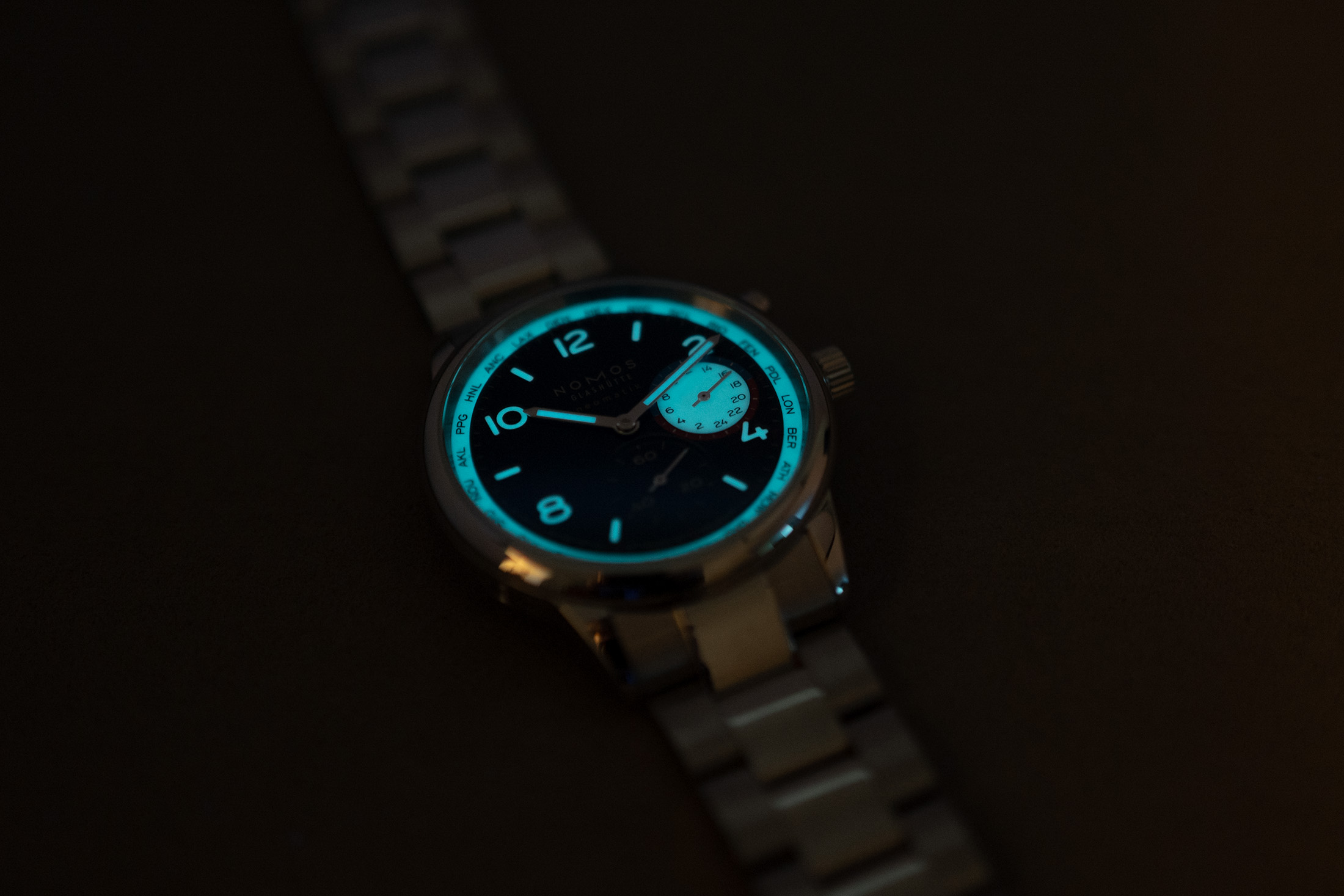 Introducing: The Nomos Club Sport Neomatik Worldtimer Dark (Live Pics)