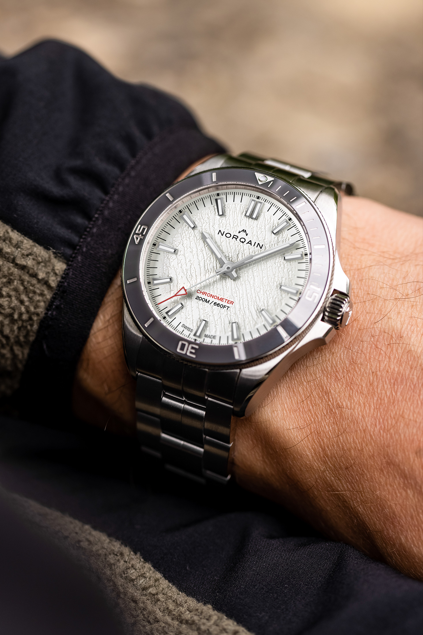 Norqain Launches Mountain-Themed Neverest Line of Dive Watches