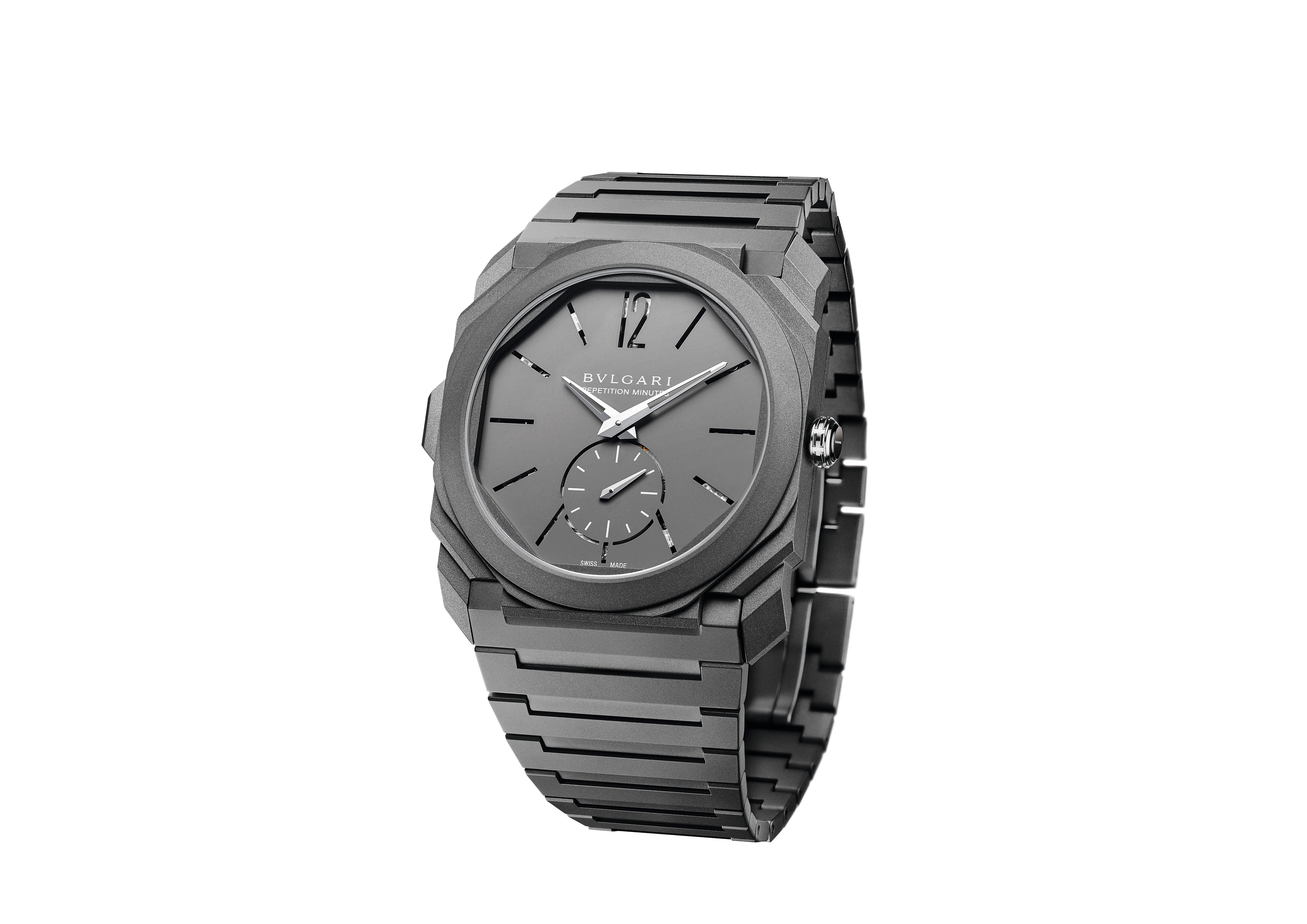 Octo Finissimo Minute Repeater in Titanium