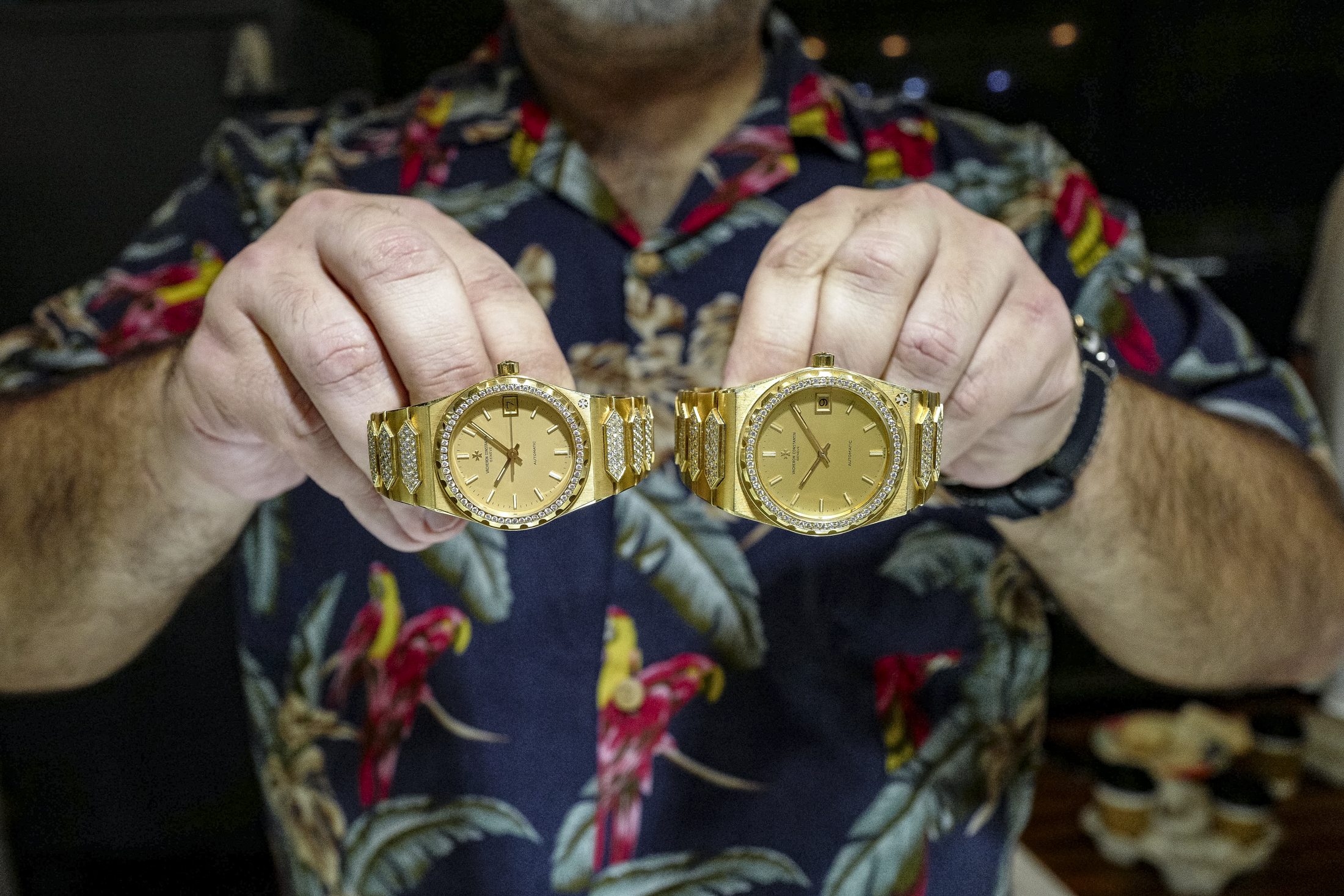 Two gemset Vacheron 222s