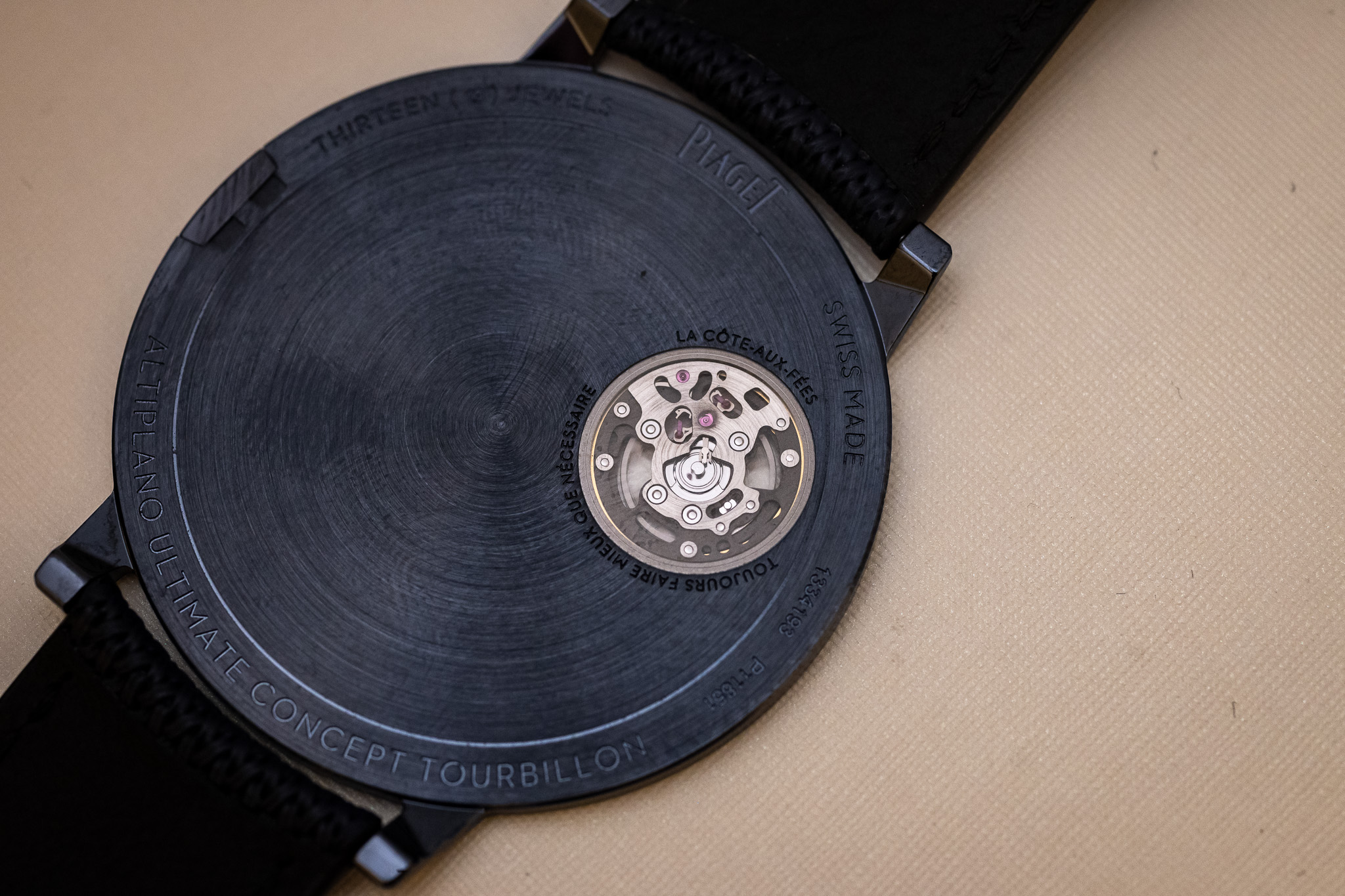 piaget altiplano concept tourbillon