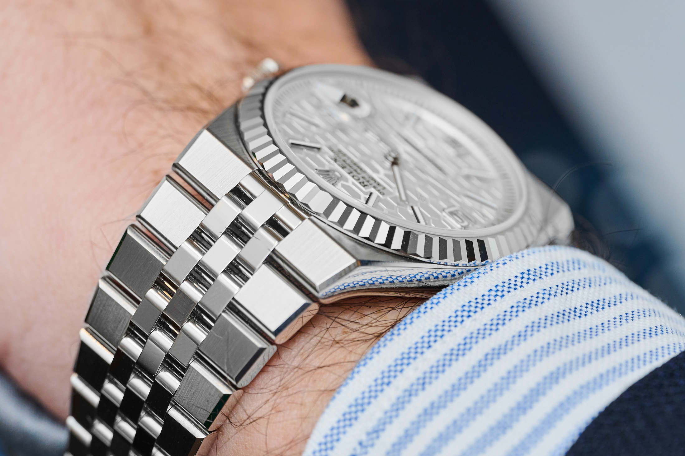 A Rolex Land-Dweller in steel