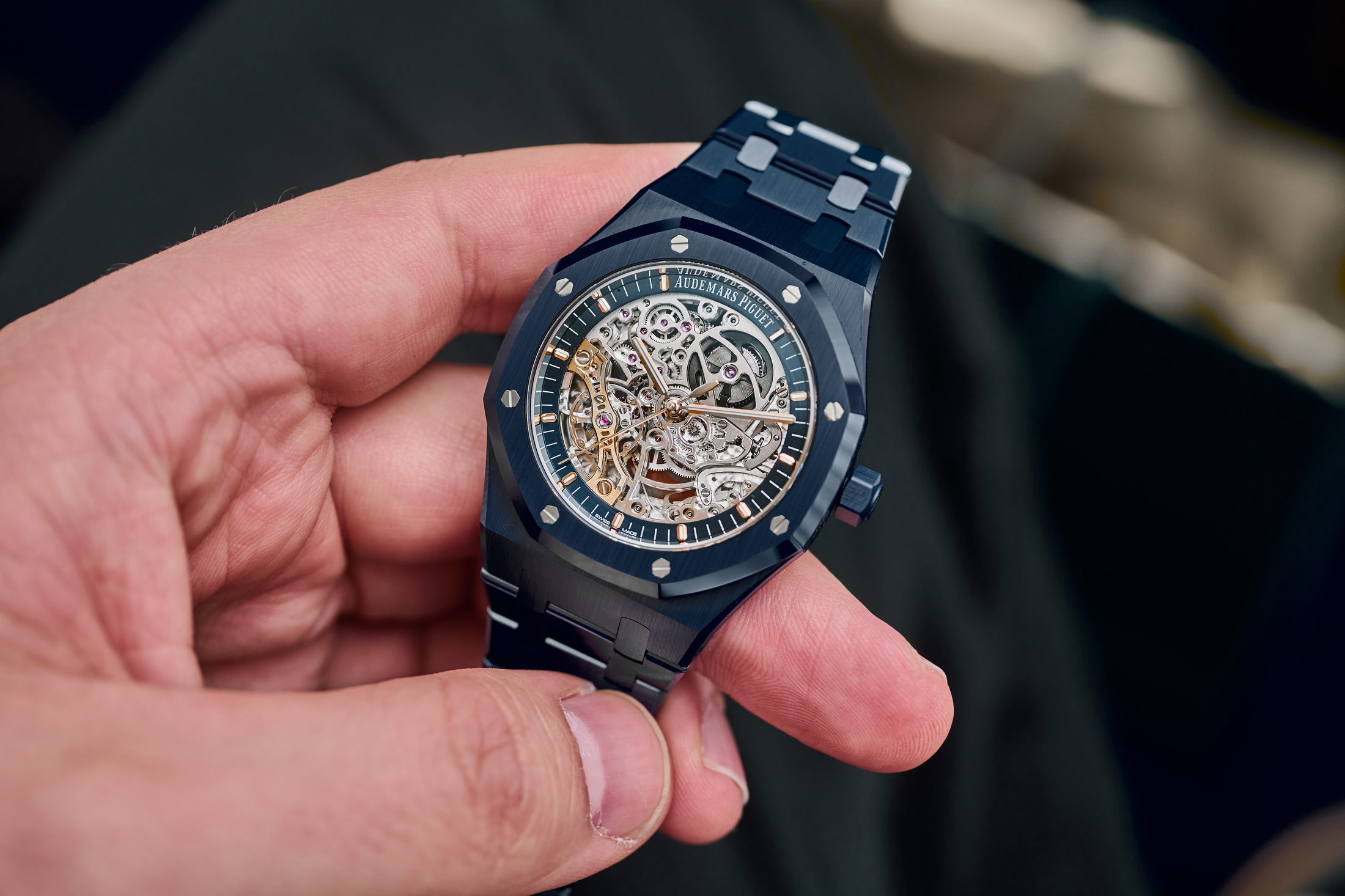 AP Royal Oak Ceramic Bleu Nuit Nuage 50