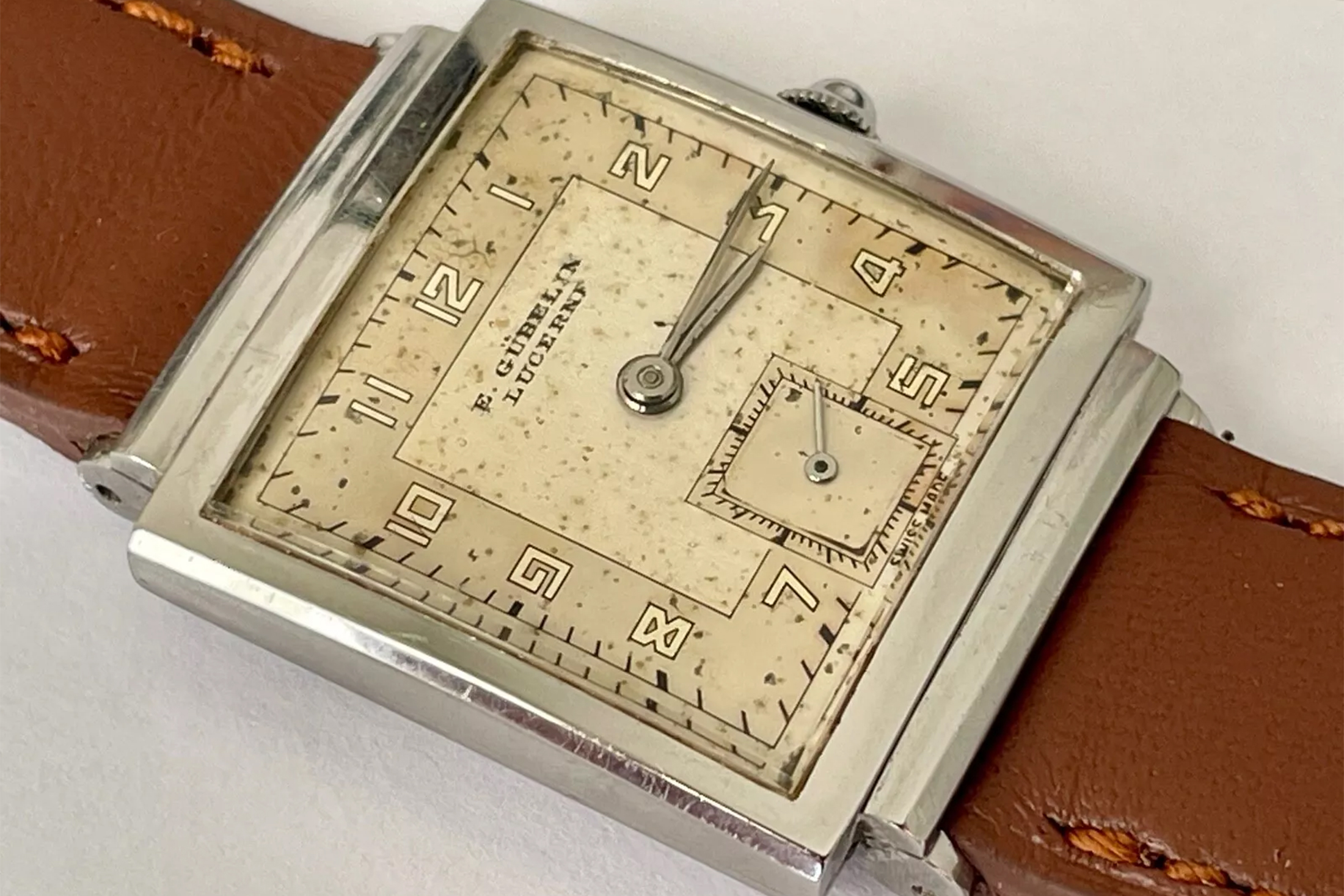 A 1940s Movado for Gubelin