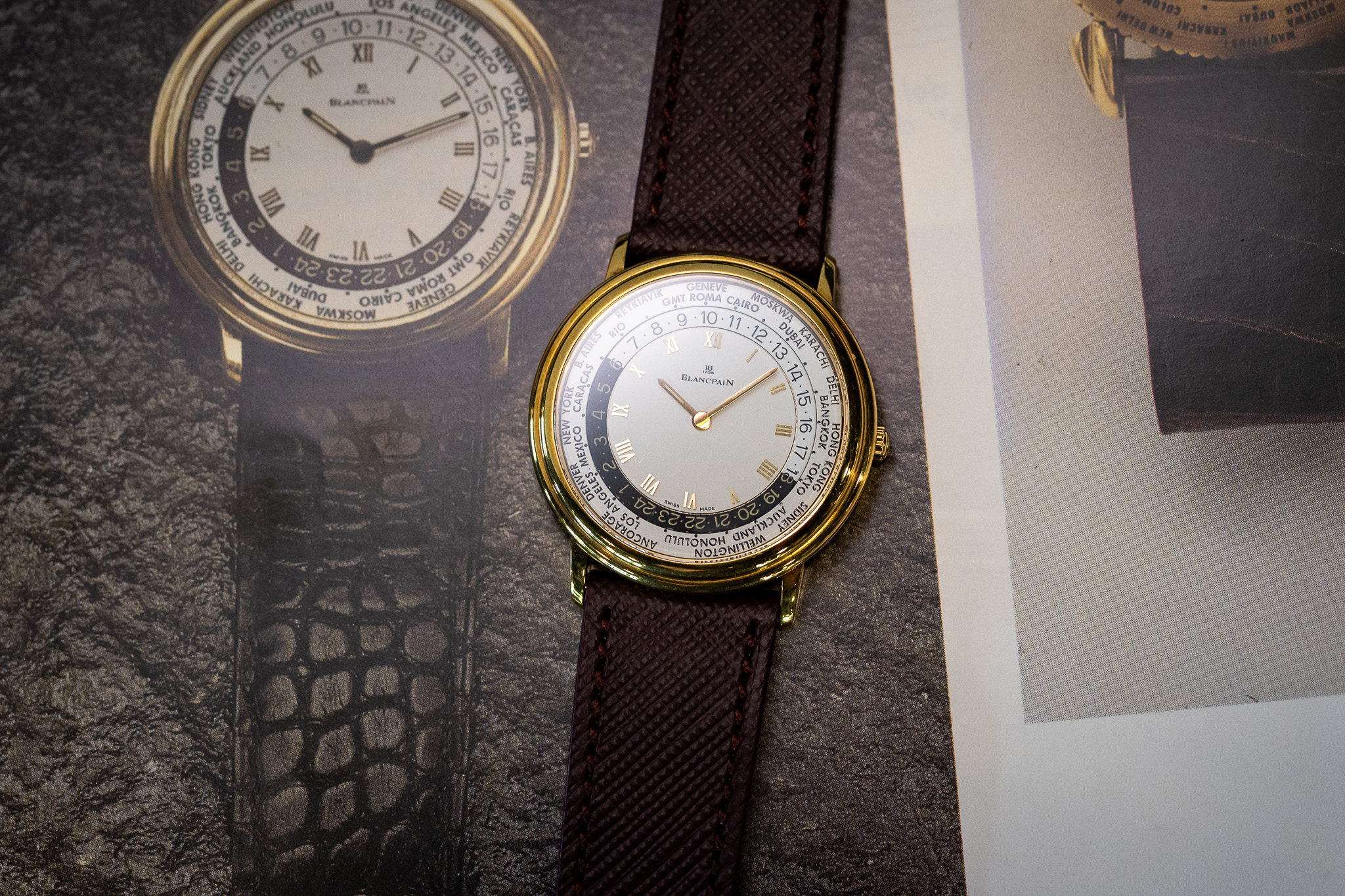 1990s blancpain world timer
