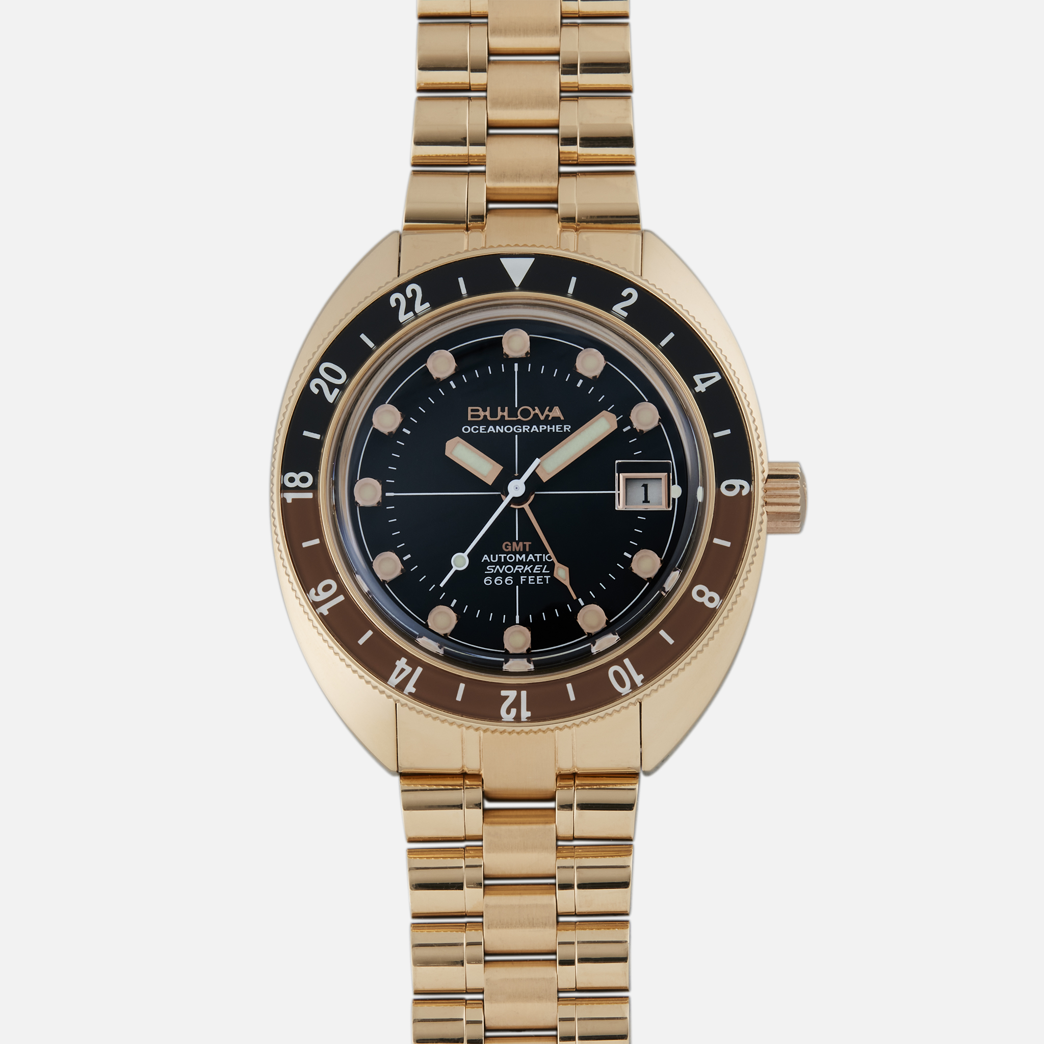 Oceanographer GMT Brown Dial
