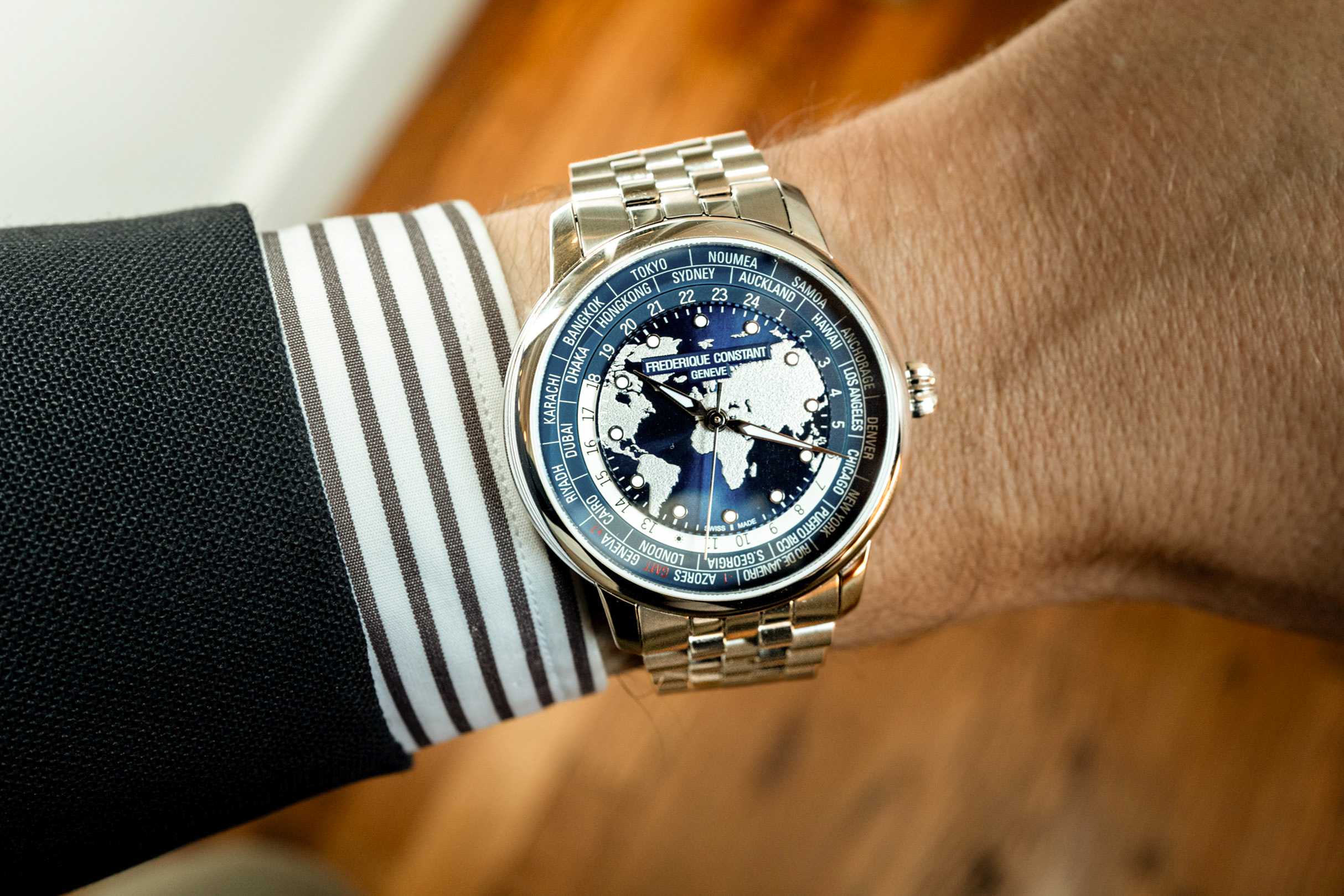 Hands-On: Frederique Constant Rebuilds Its Classic Worldtimer From