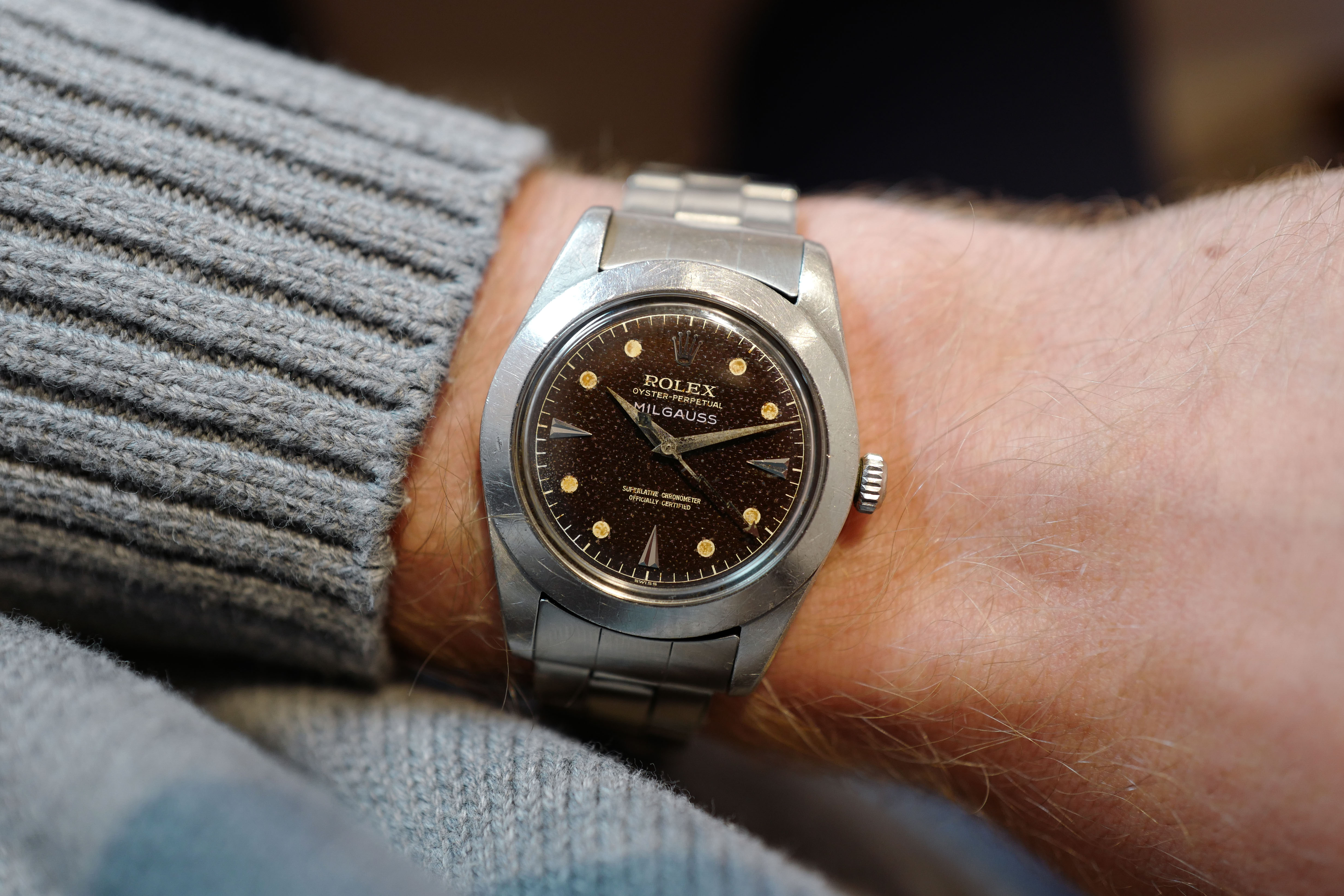 A Rolex Milgauss