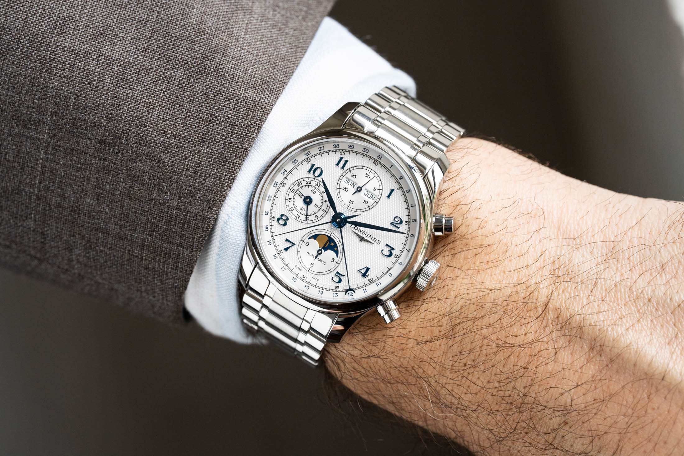 Hands-On: The Longines Master Collection Launches A New Monopusher Chronograph Alongside A Refresh Of The Triple Calendar Chrono