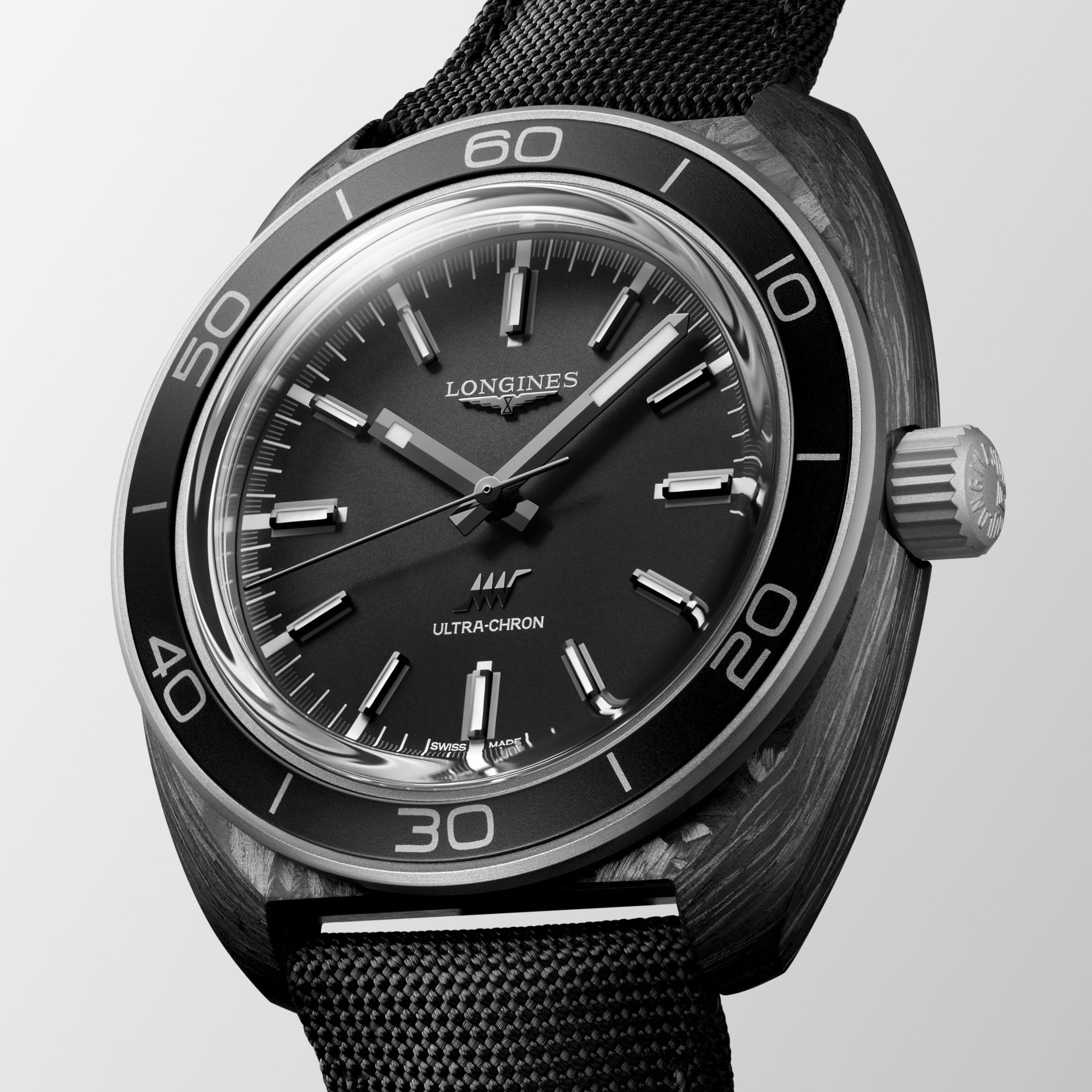 Ultra Chron dial closeup