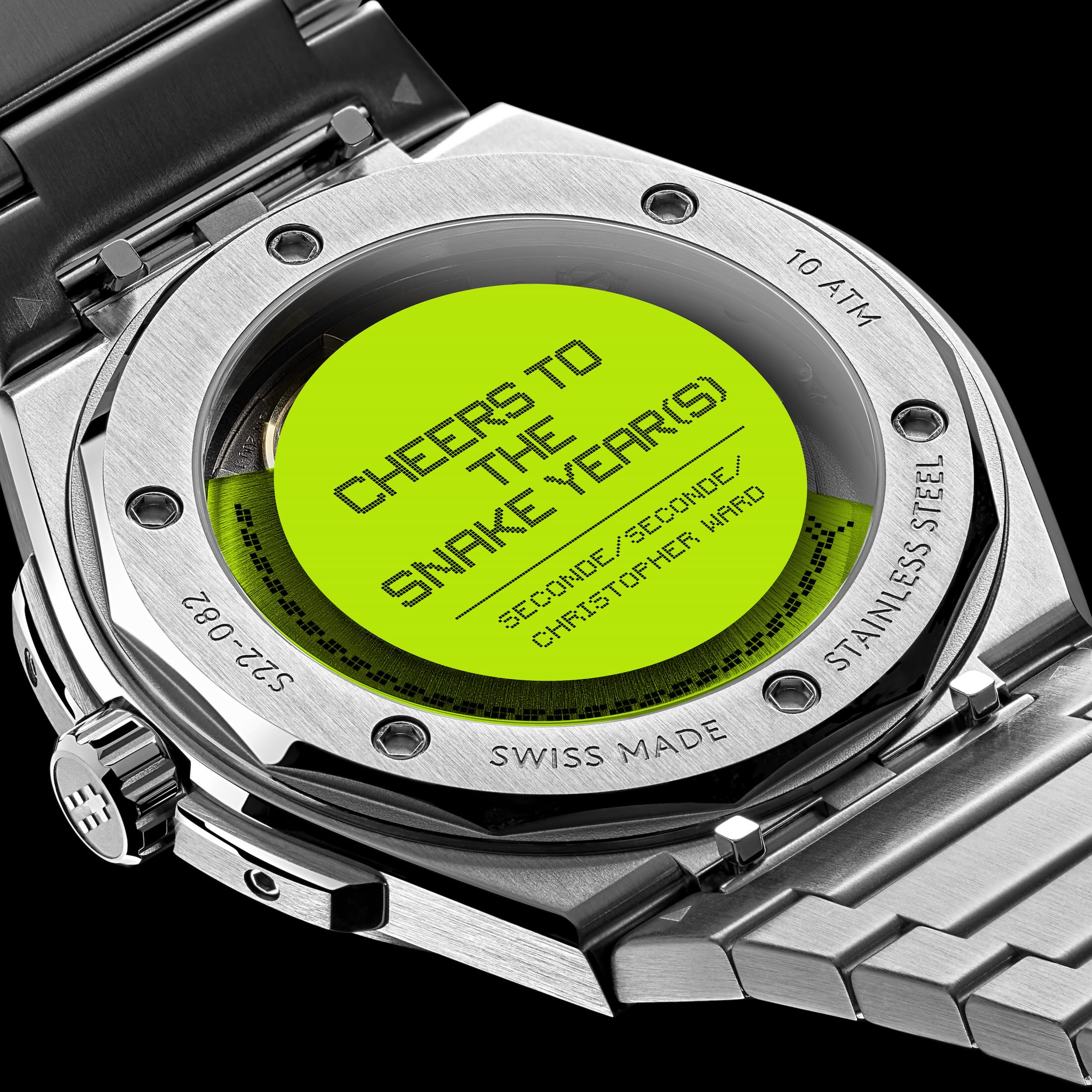 caseback of snake edition twelve