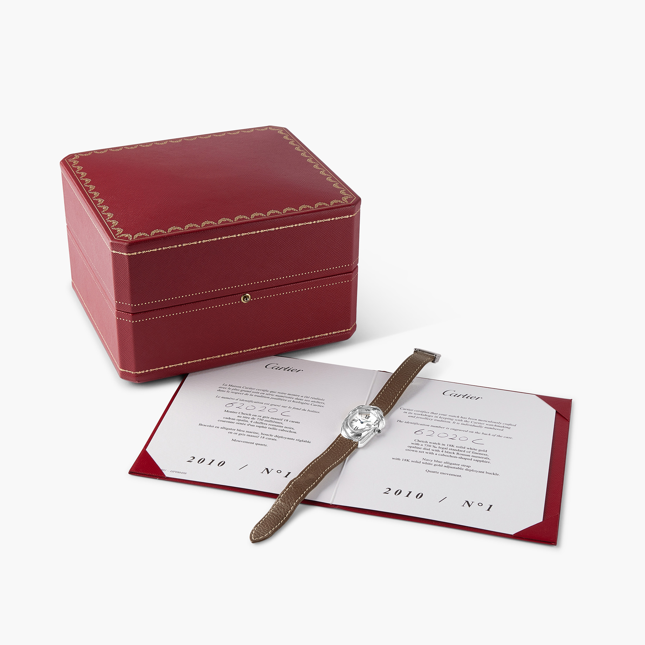 Auctions: Rare And Unique White Gold Cartier Wristwatch Fetches Record $3.4 Million At Hong Kong Auction