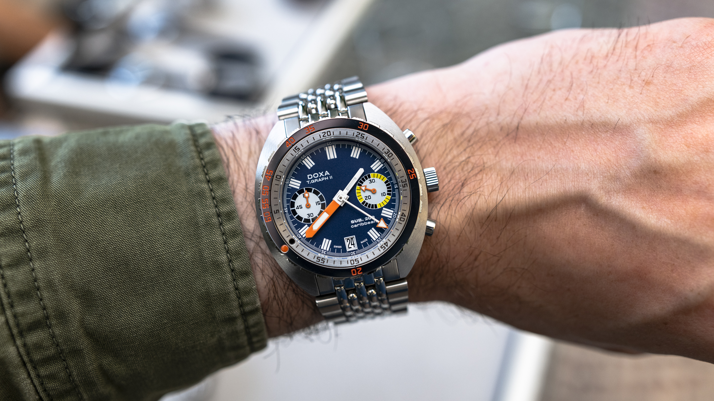 Watch Spotting: Eric Clapton Rocking His Universal Genève Tri