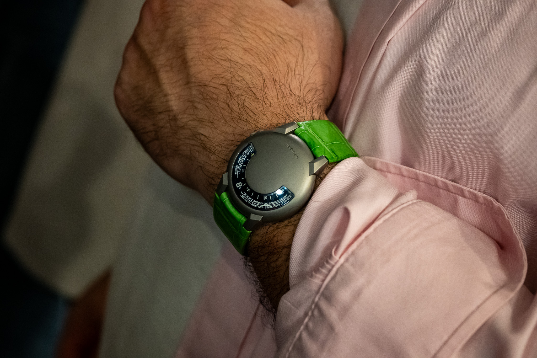 urwerk wrist shot