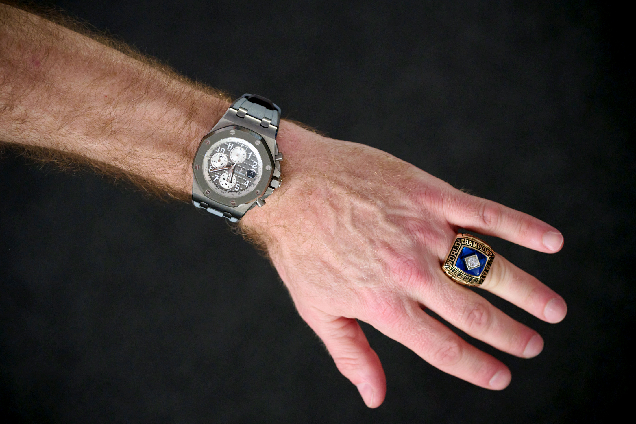 Audemars Piguet with Met World Series Ring