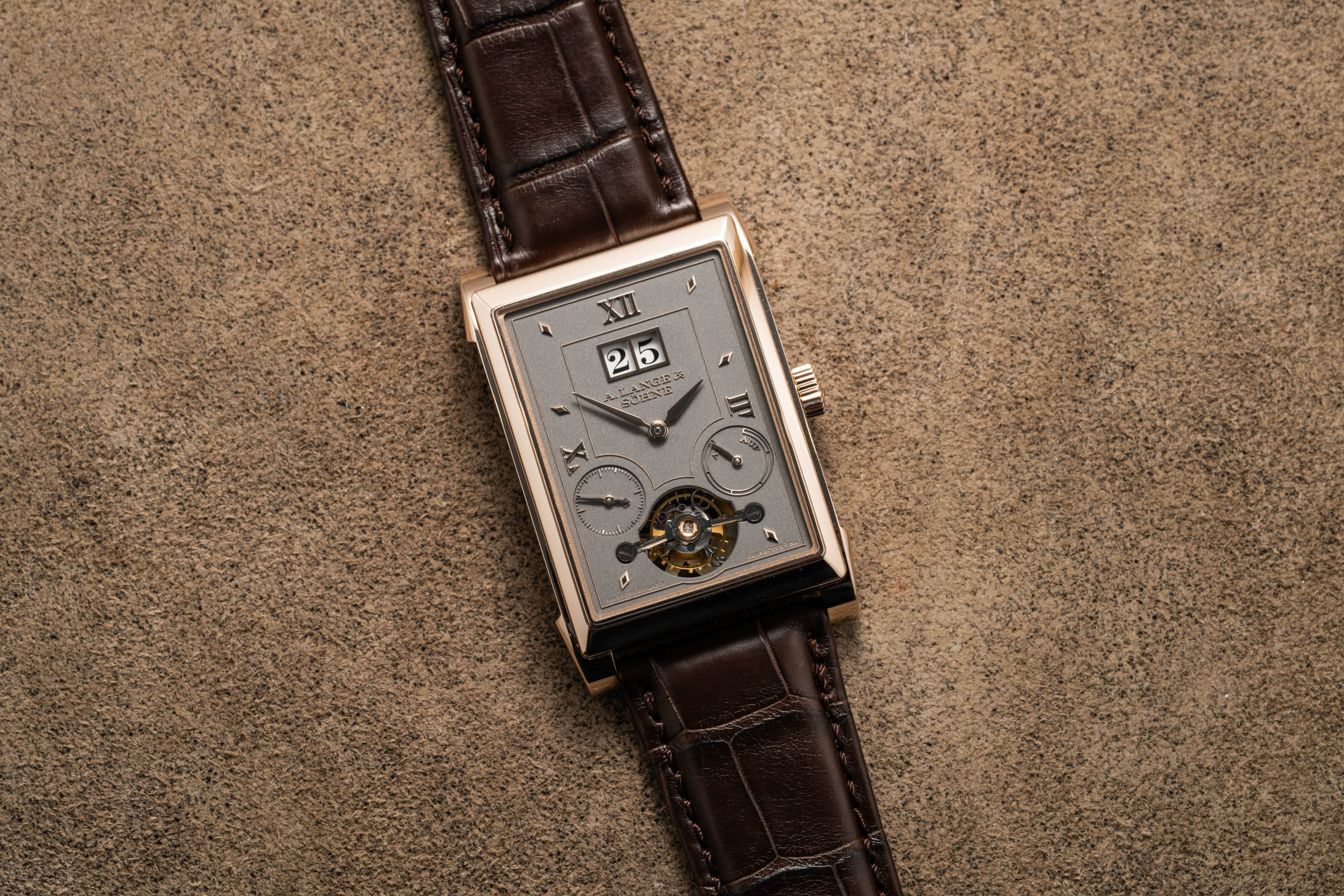 Lange Cabaret Tourbillon Honeygold Flat
