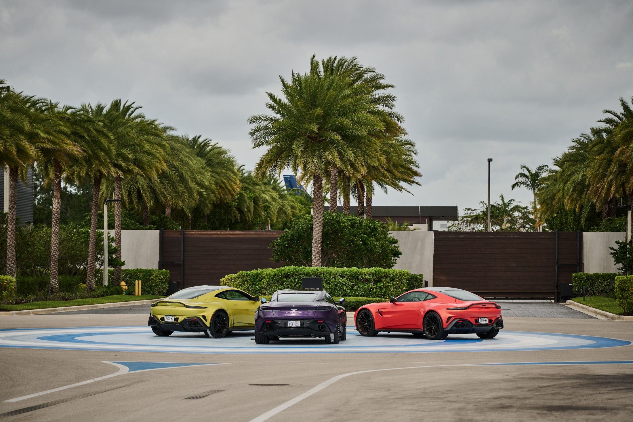 Gates of the concours club