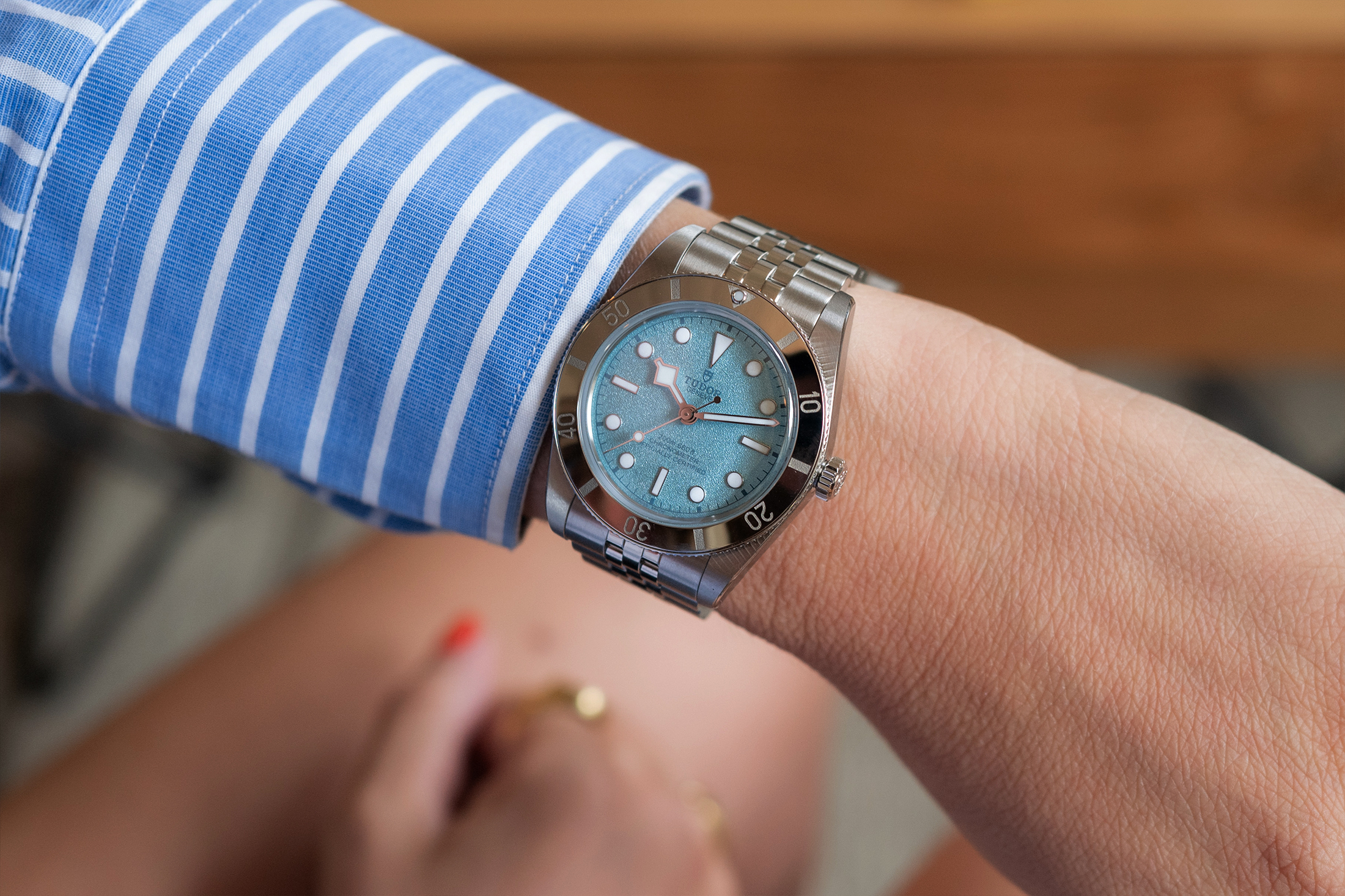 BB54 LB on wrist