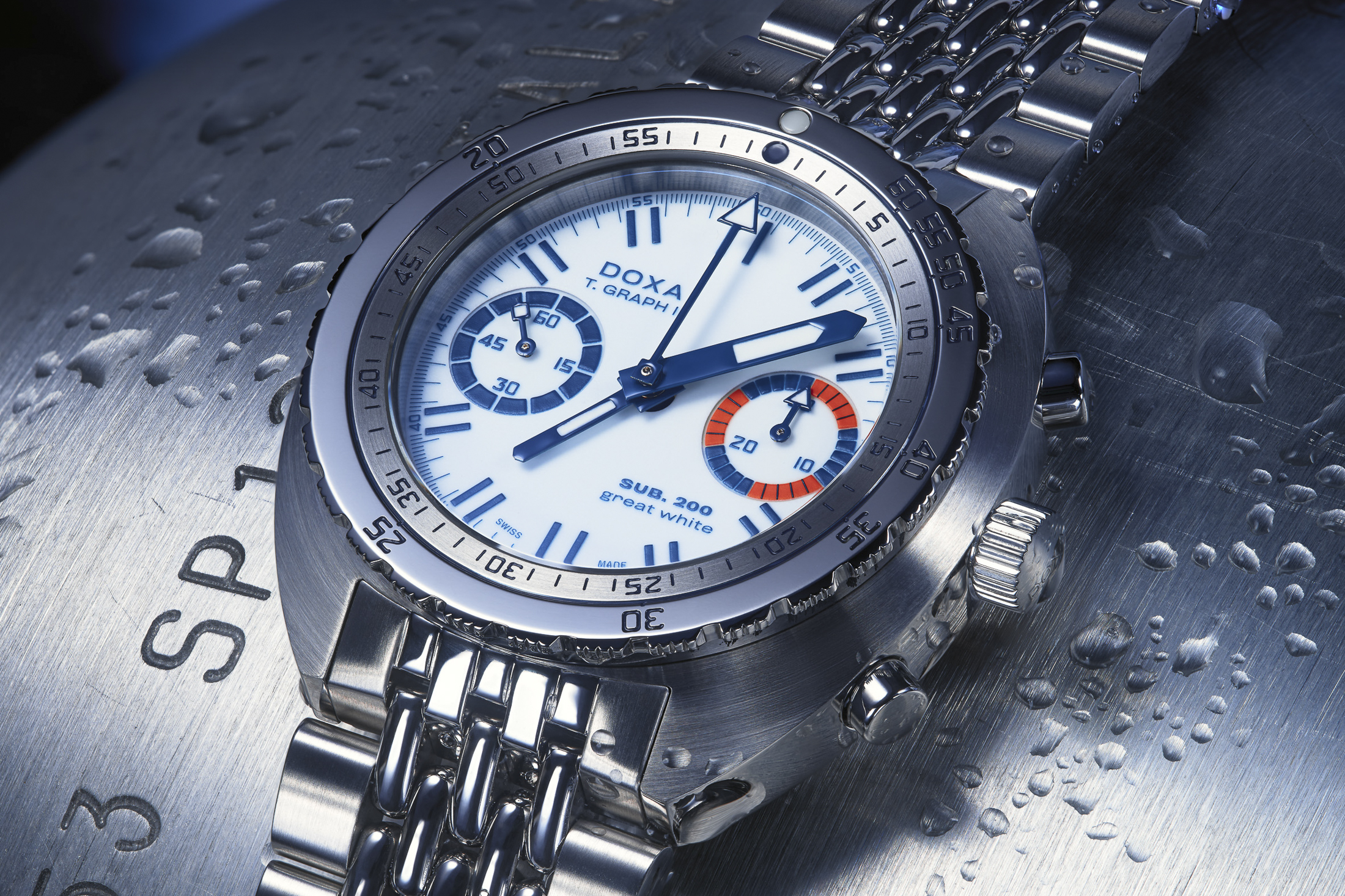 Introducing: The Doxa SUB 200 T.Graph II “Great White” Topper Edition [Live Pics]