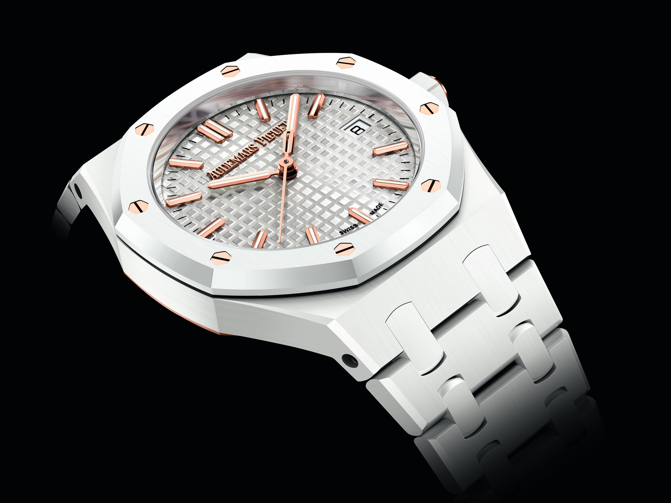 AP Royal Oak 34mm White Ceramic