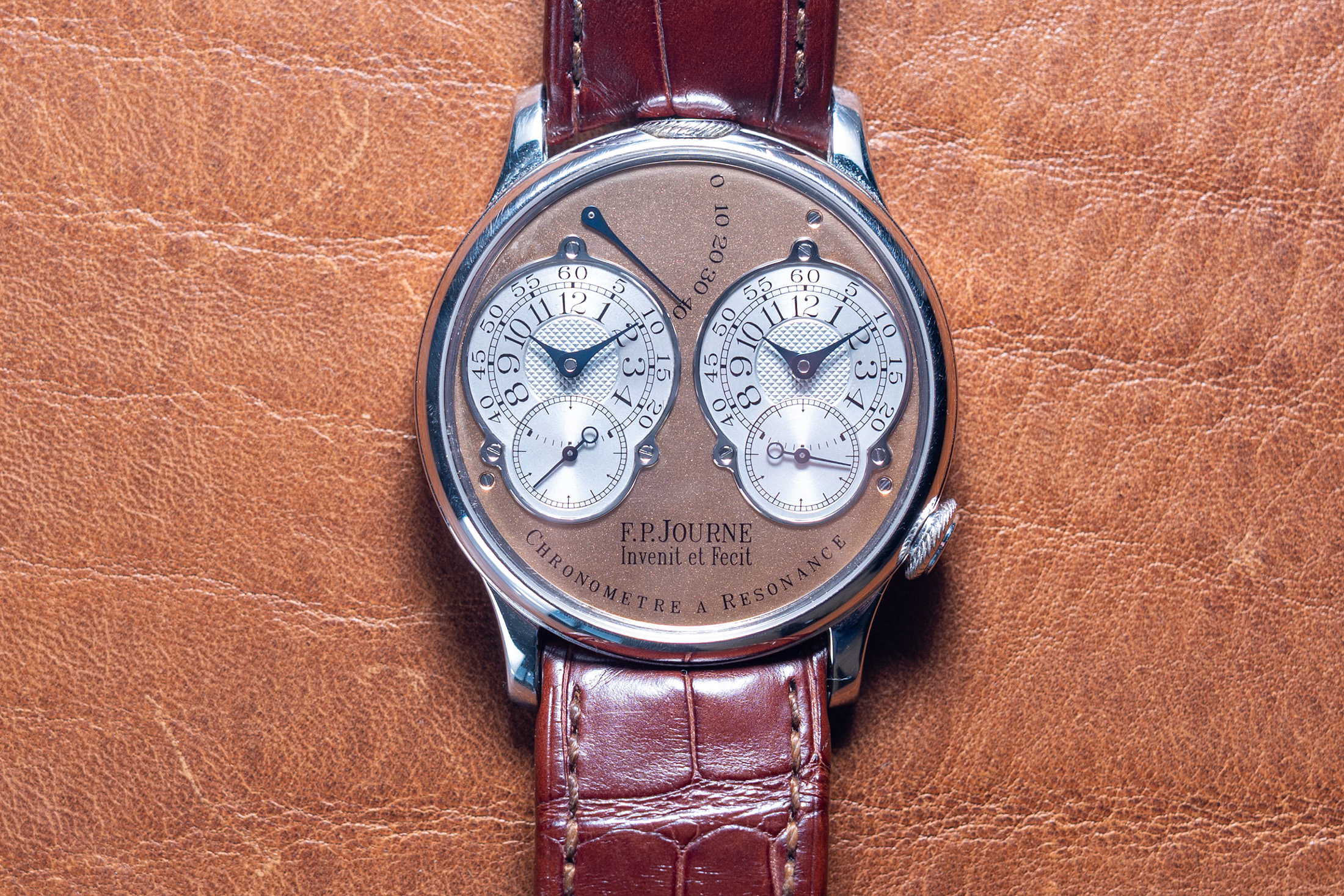 Auctions: Phillips Announces Sale Of A Pre-Production  F.P. Journe Chronomètre à Résonance In November