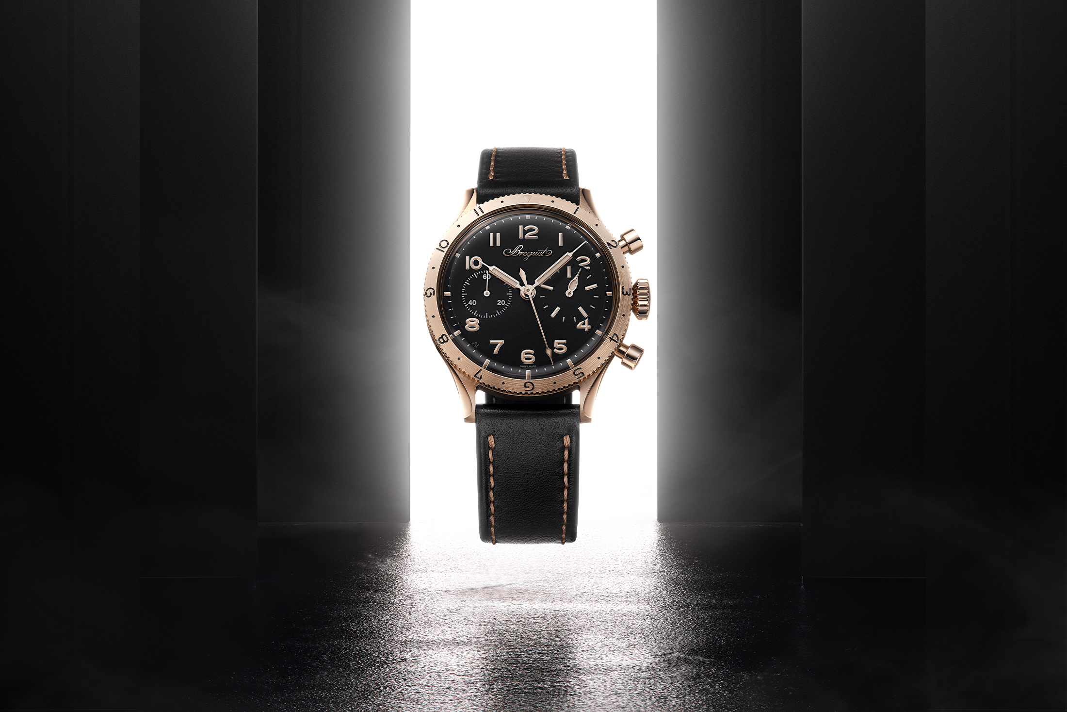 The Breguet Type XX Chronographe 2075 with black dial