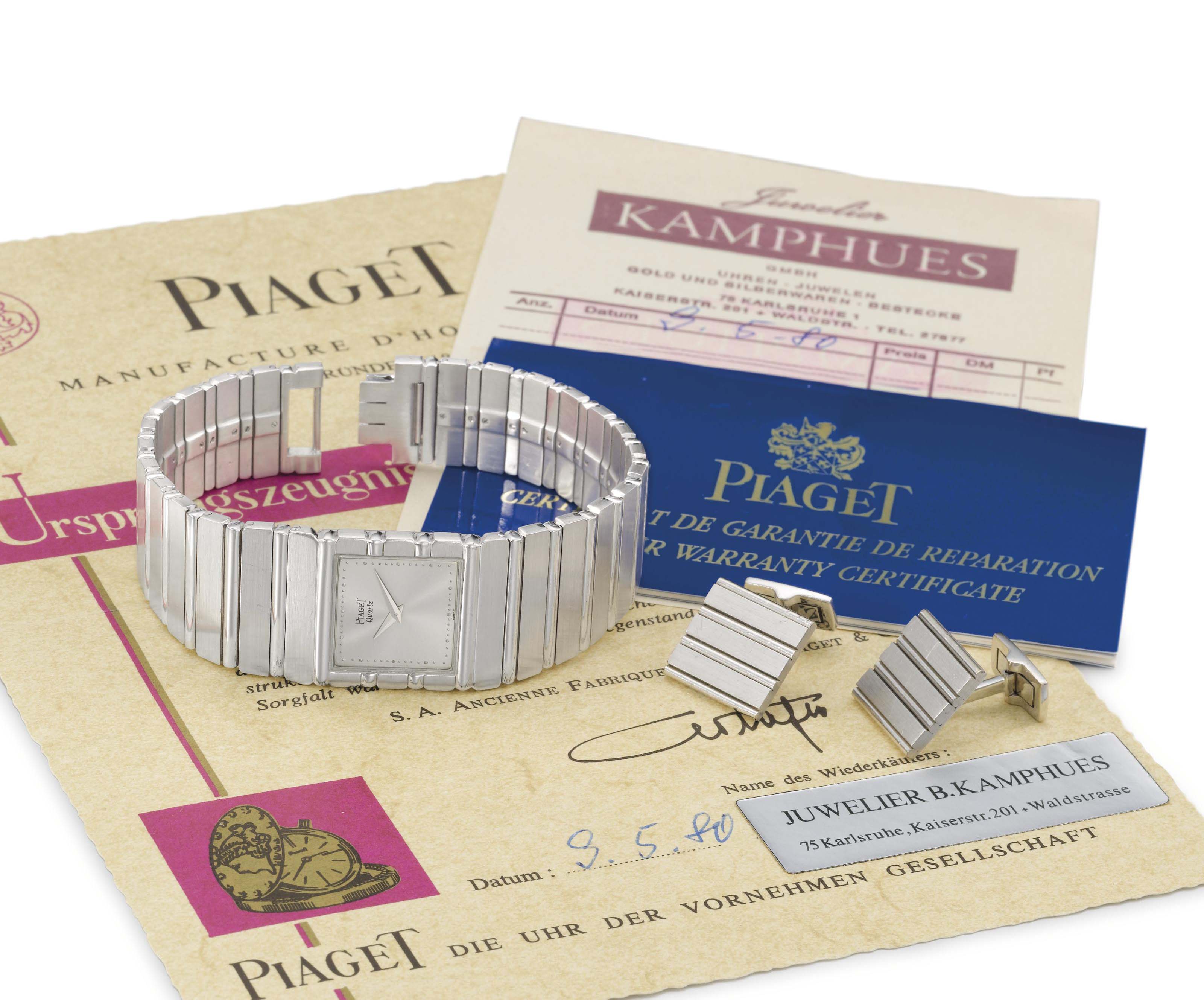 square piaget polo 7131