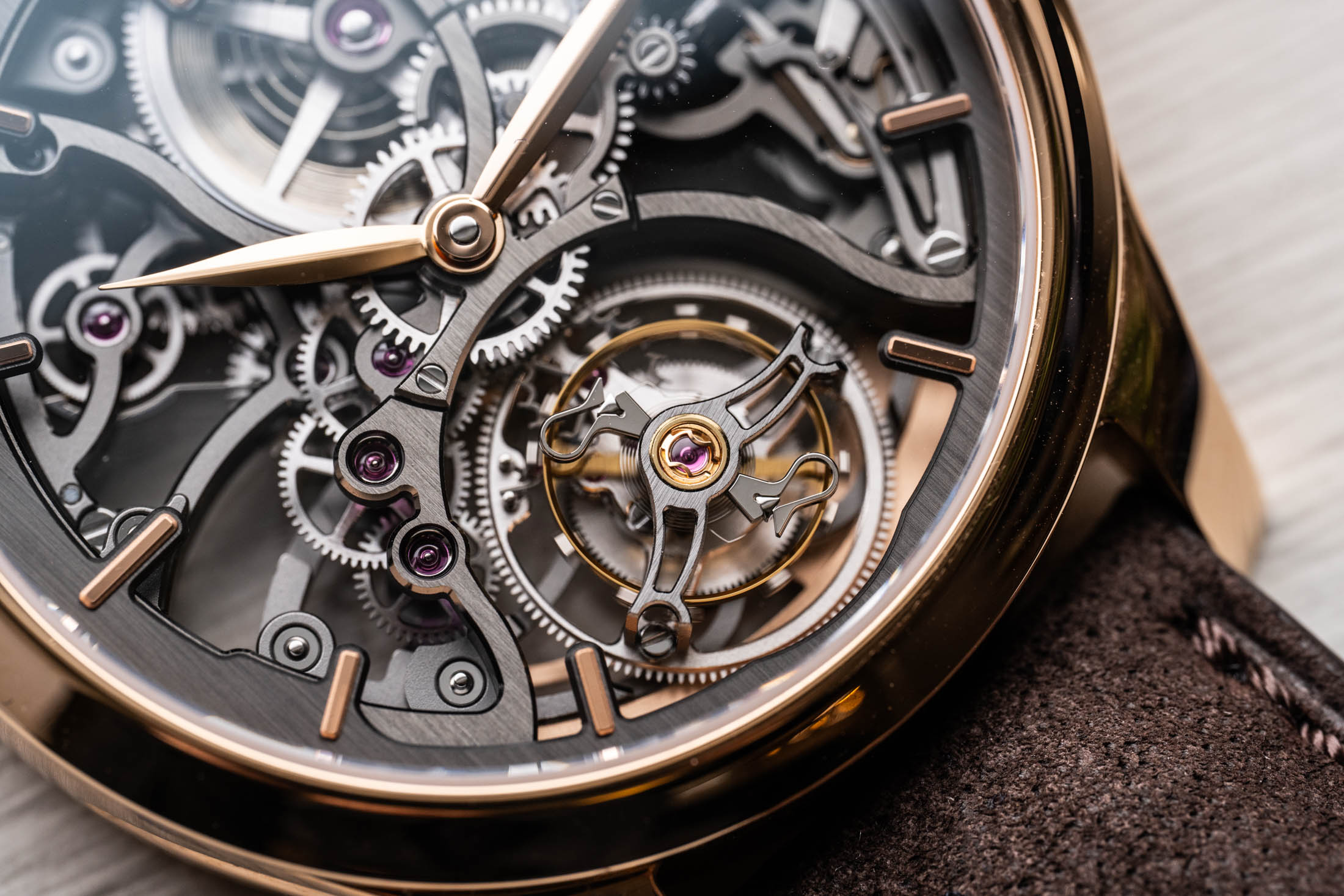 Endeavour Tourbillon Skeleton Tourbillon Cage