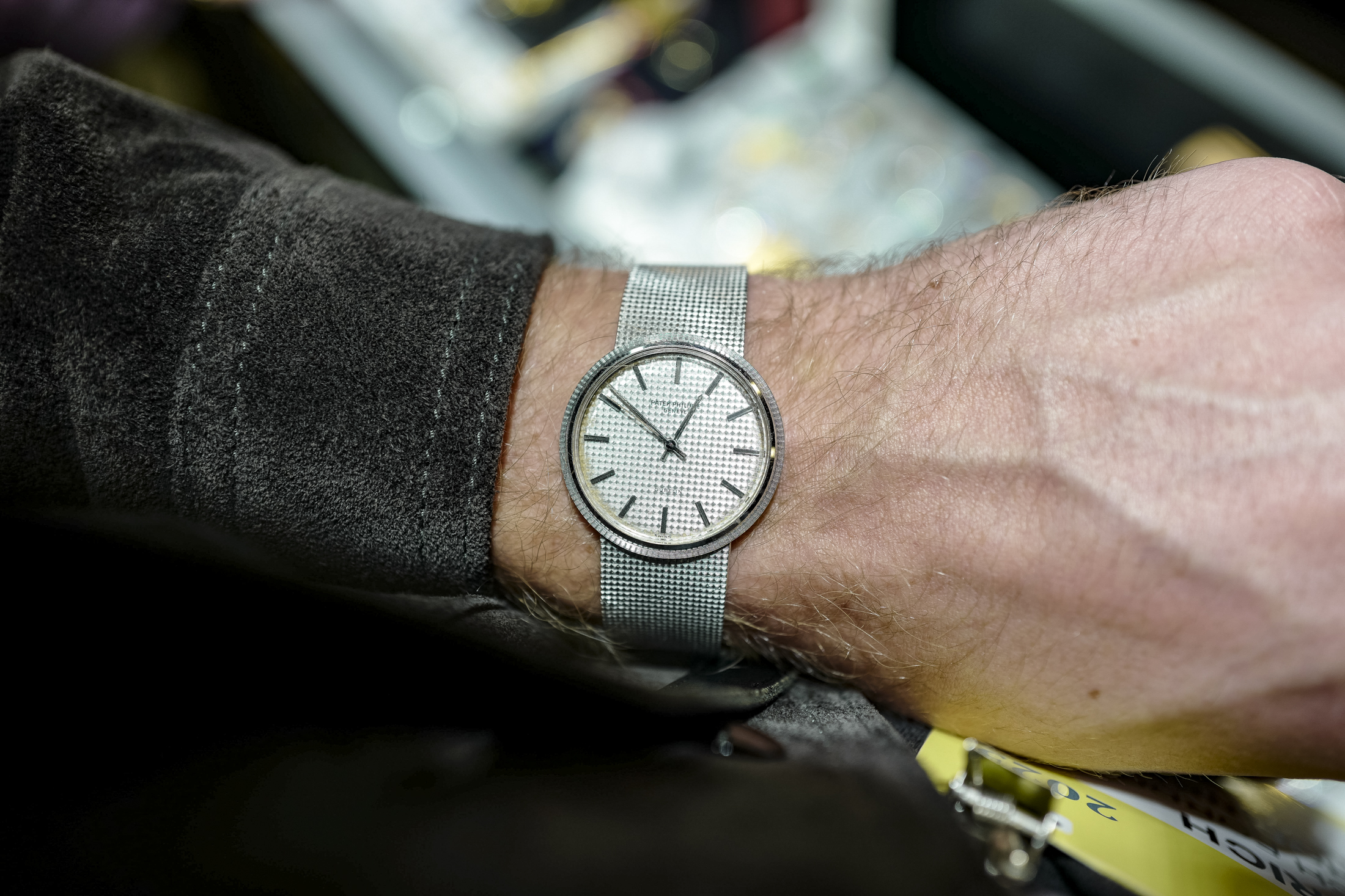 A Patek with integrated bracelet.