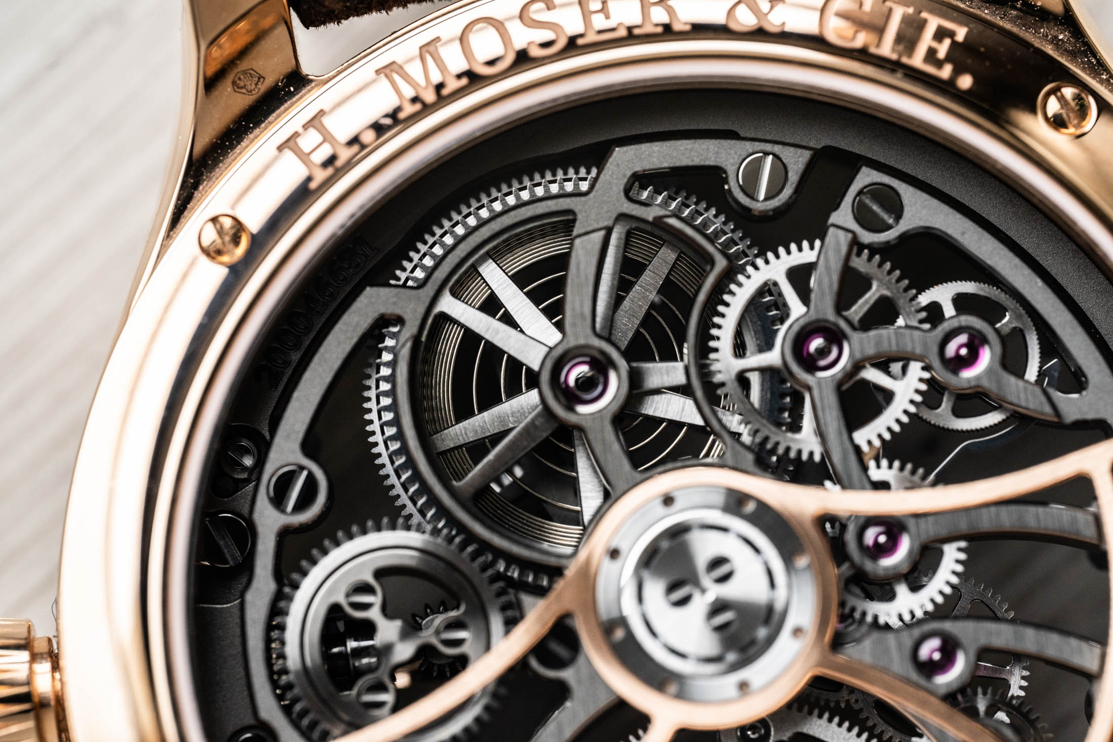 Endeavour Tourbillon Skeleton Caseback Barrel