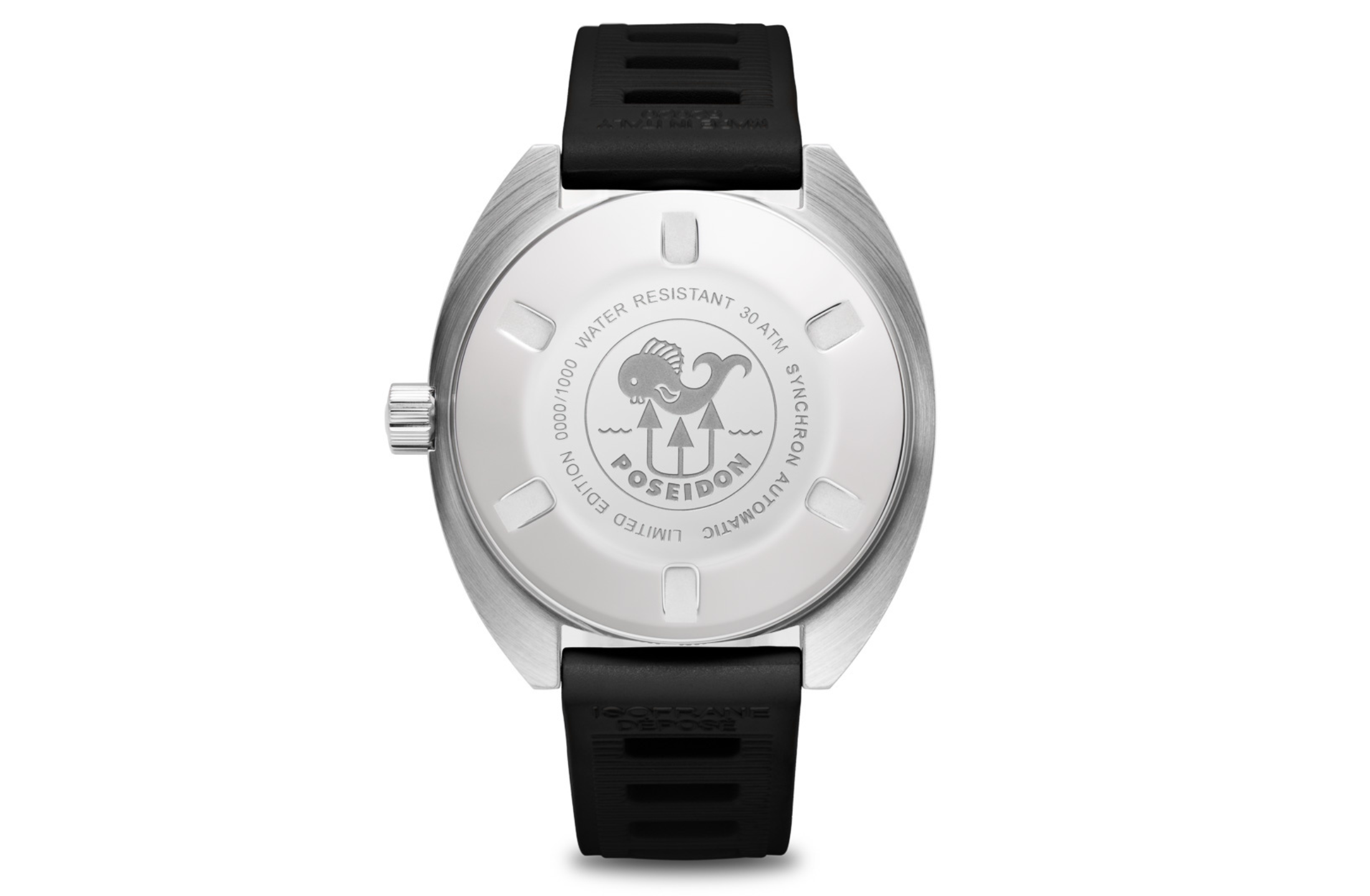Kronsegler Poseidon Orologio Cronografo Uomo: Quadrante Bianco, Cassa In Acciaio 40mm, Impermeabile 5 ATM. Funzioni Tachimetro E Telemetro Per Veri Appassionati Di Nautica.