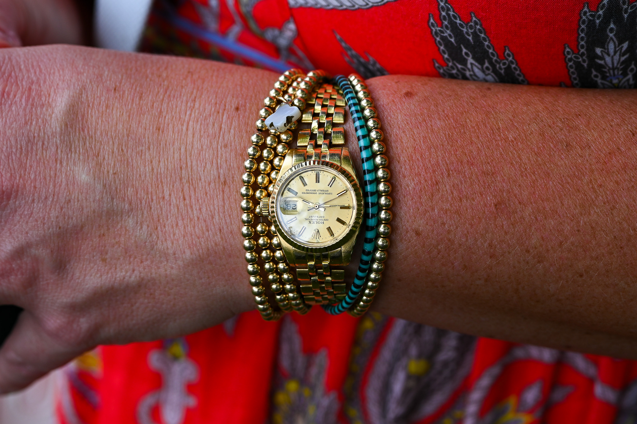 gold rolex datejust henley regatta