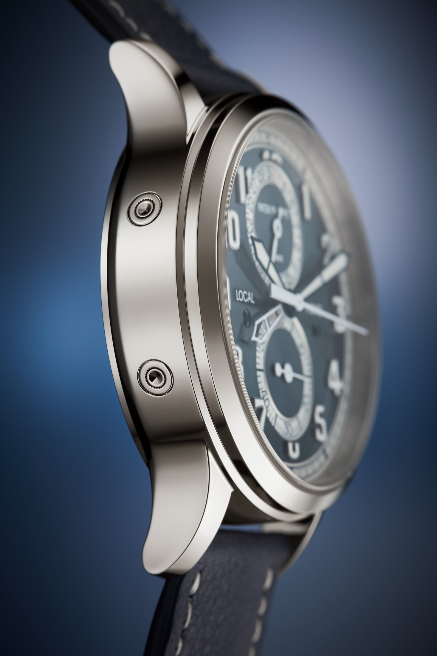 Patek Pilot Travel Time Chronograph watch