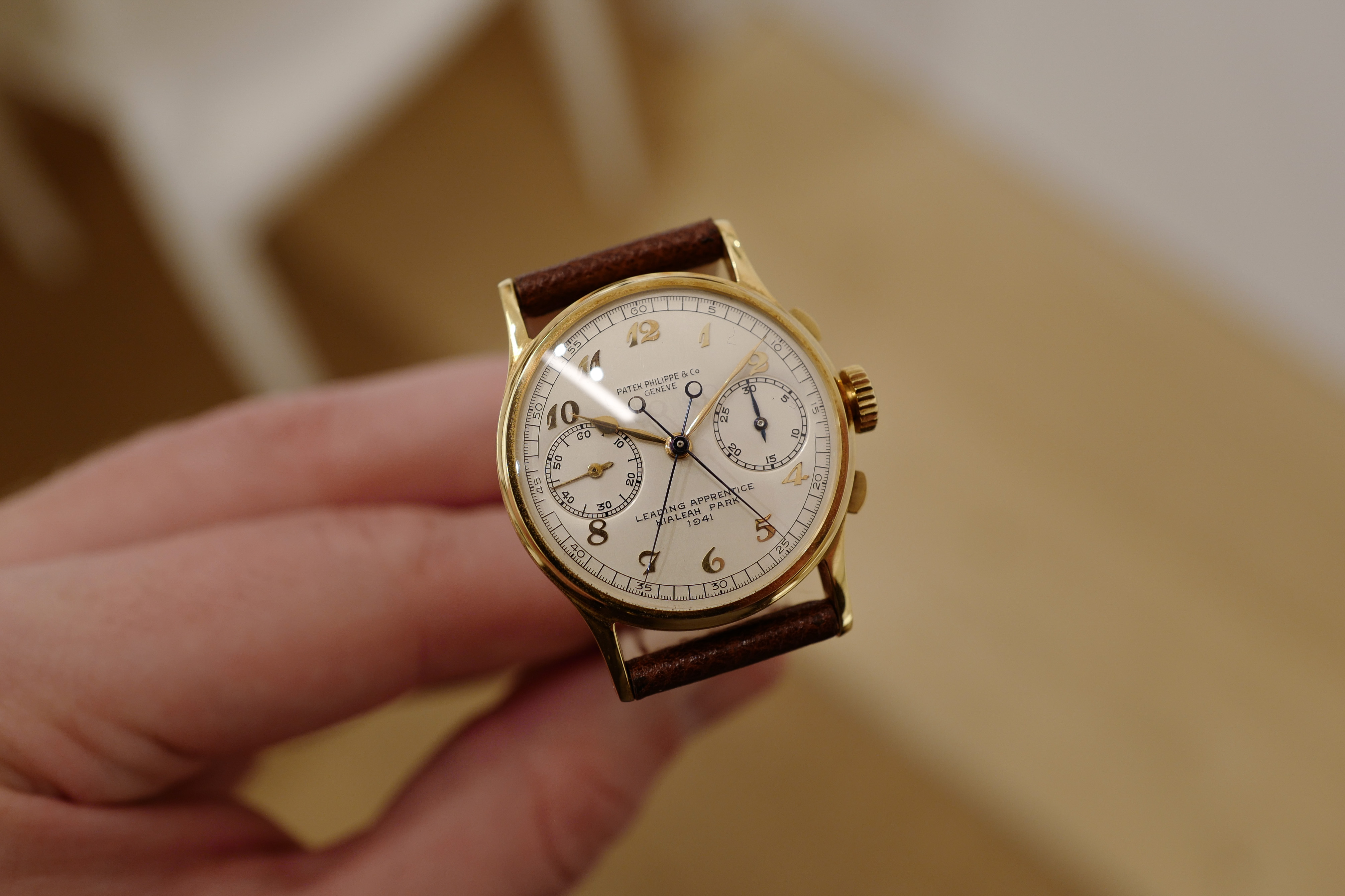 A Patek Philippe split seconds chronograph