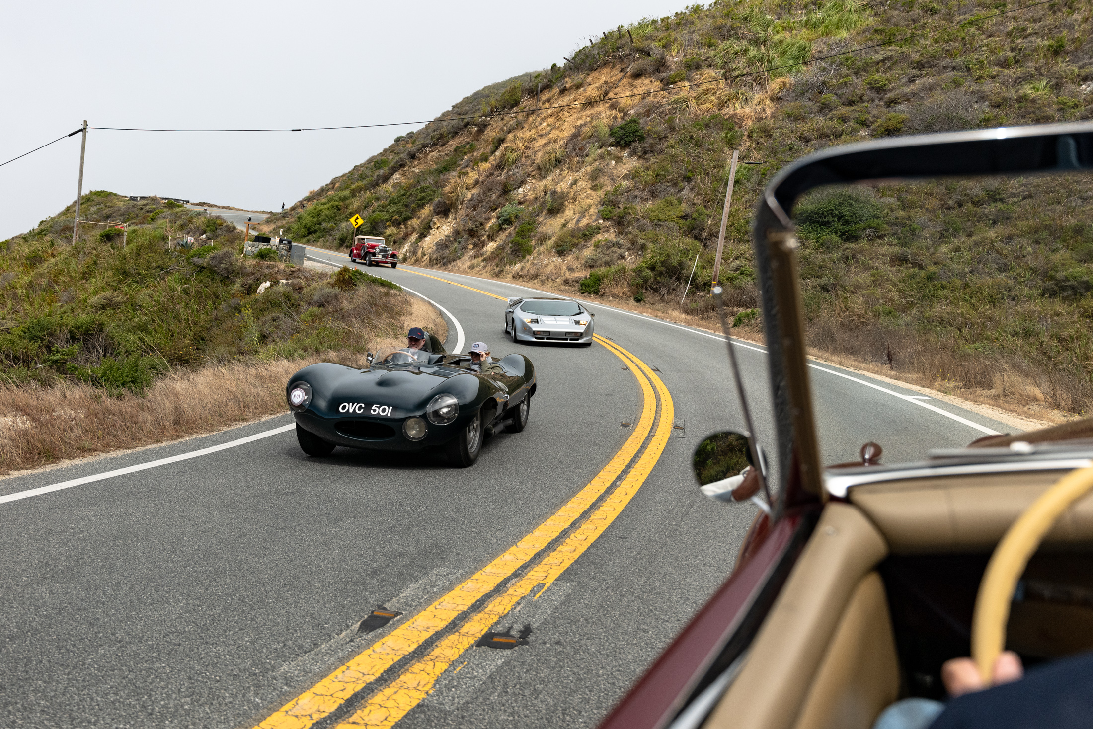 cars on a road
