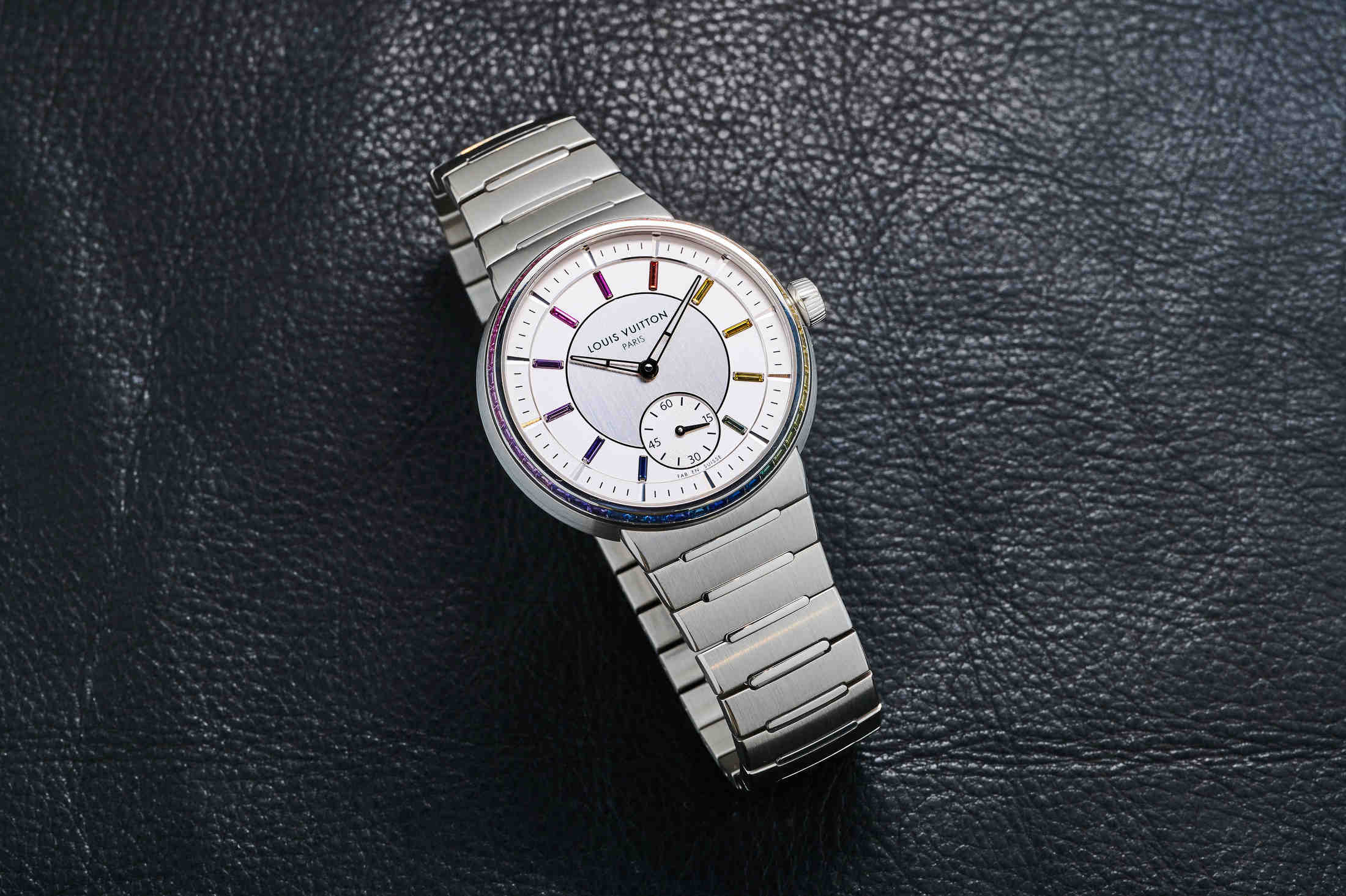 Tambour Platinum Rainbow