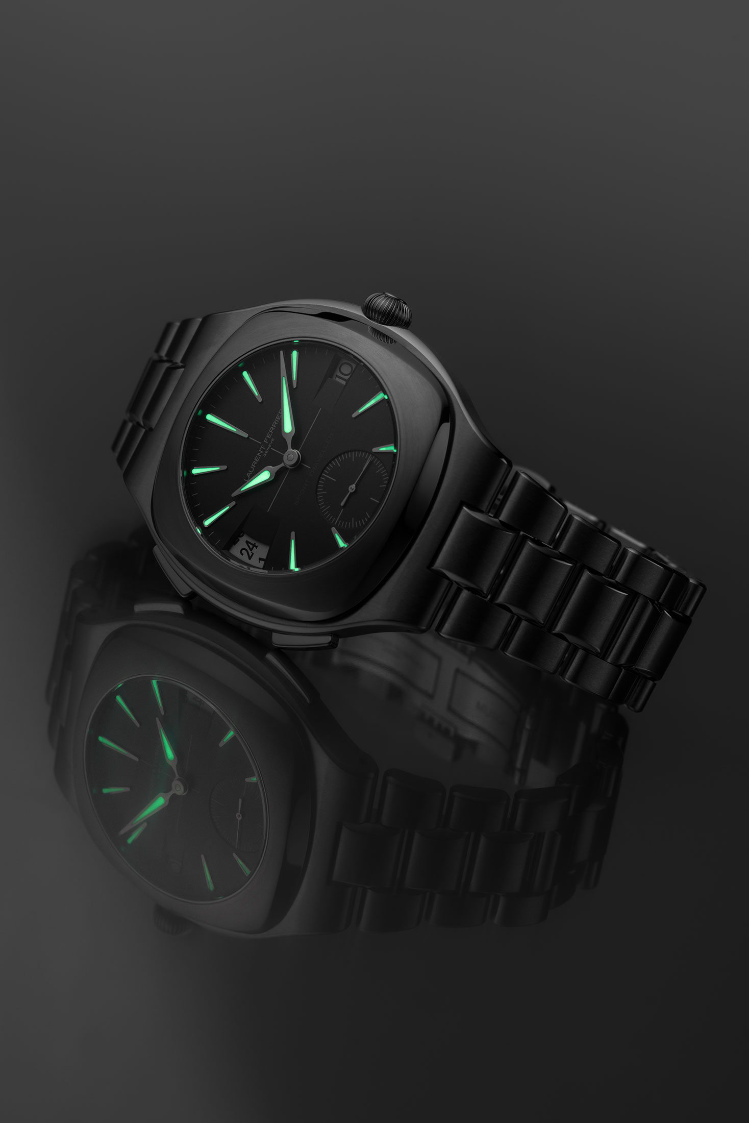 The Laurent Ferrier Sport Traveller In Slate Grey
