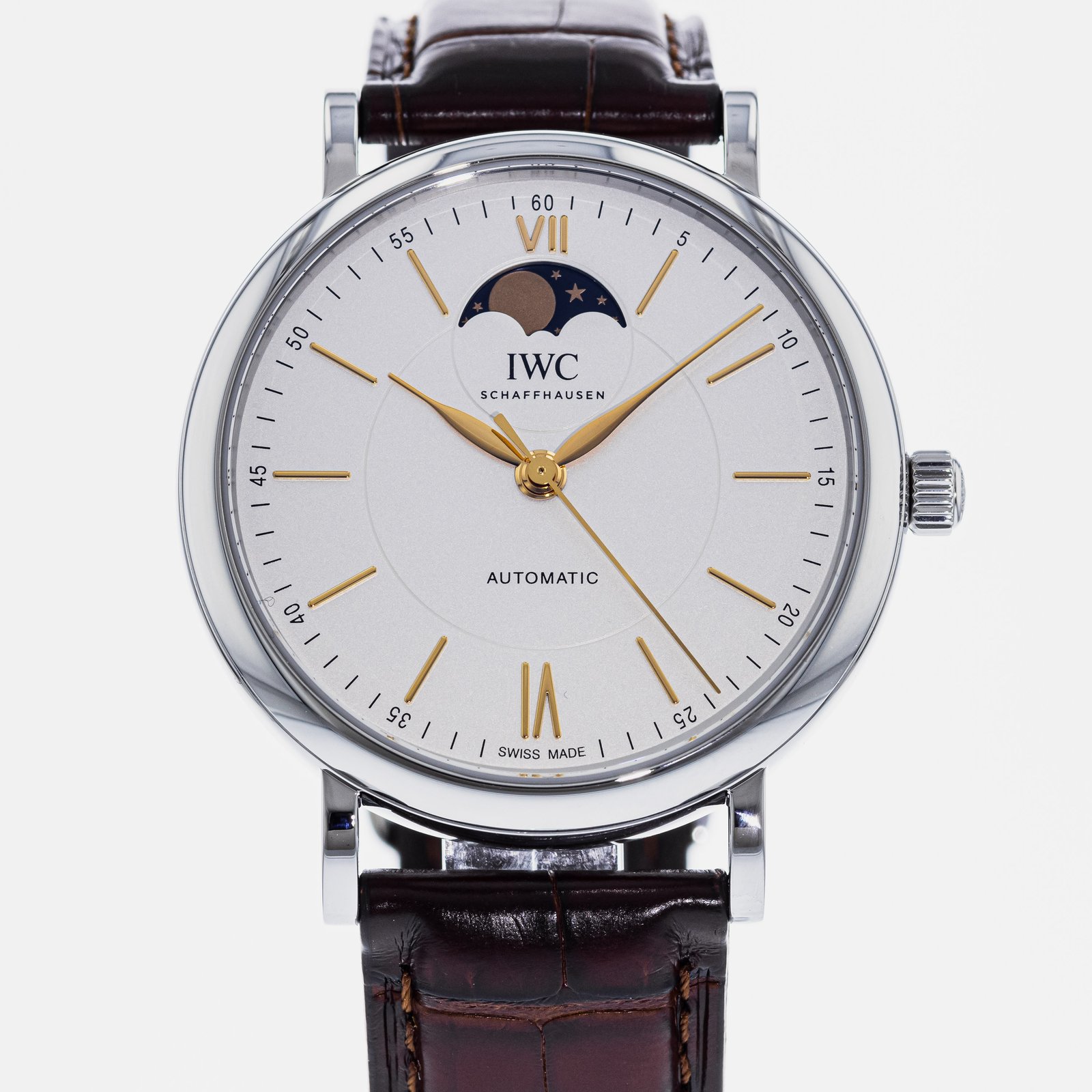 A soldier image of a IWC Schaffhausen Portofino Automatic Moonphase