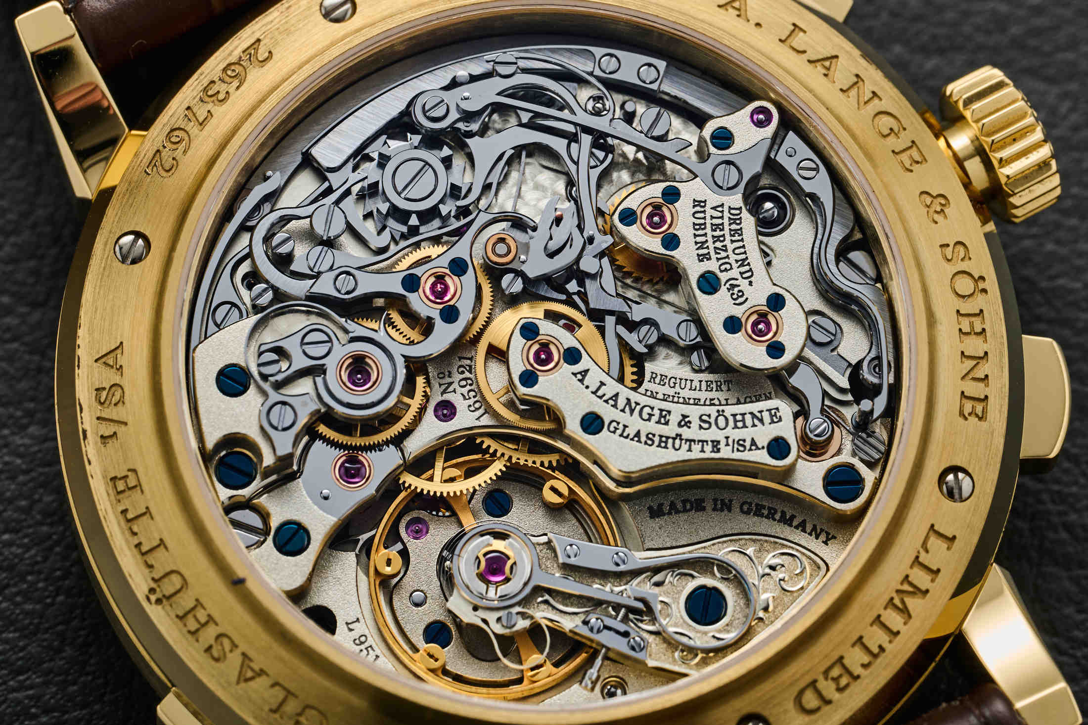 A. Lange & Söhne's Datograph Handwerkskunst