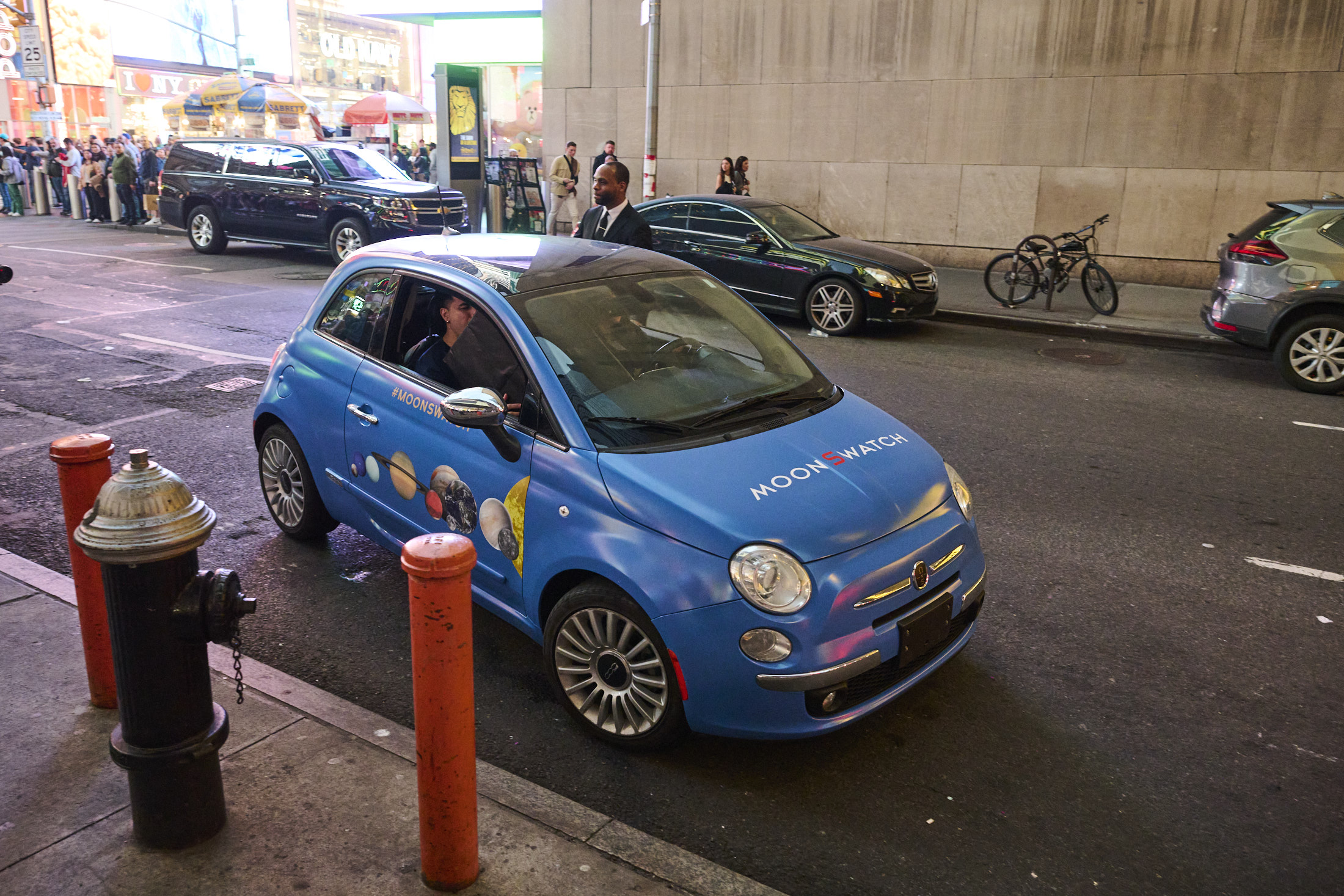 The moonswatch car