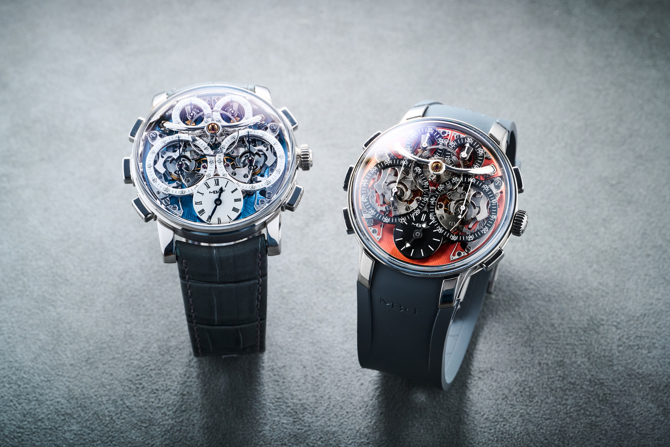 MB&F LM Sequential Flyback and LM Sequential EVO