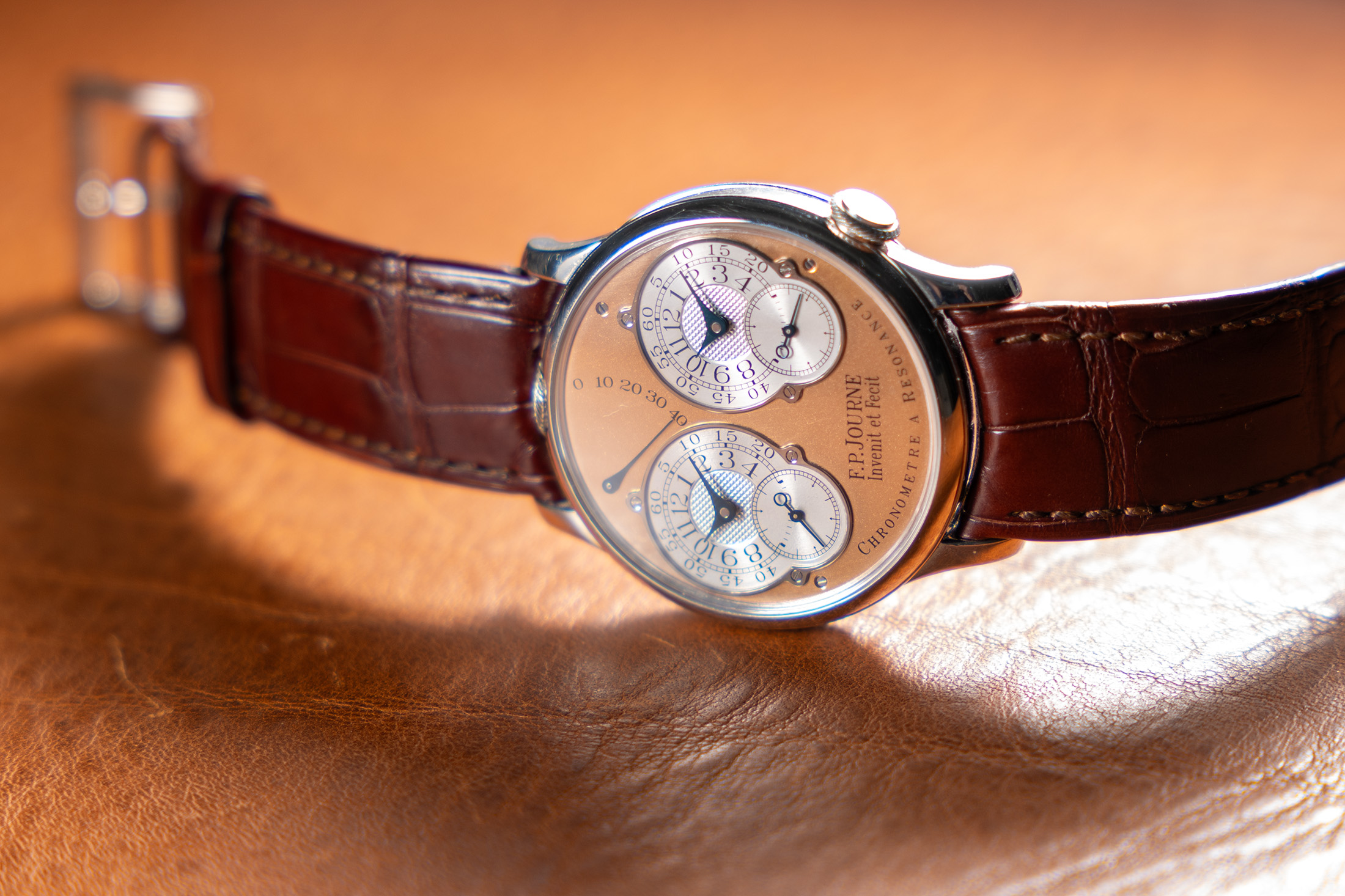 Auctions: Phillips Announces Sale Of A Pre-Production  F.P. Journe Chronomètre à Résonance In November