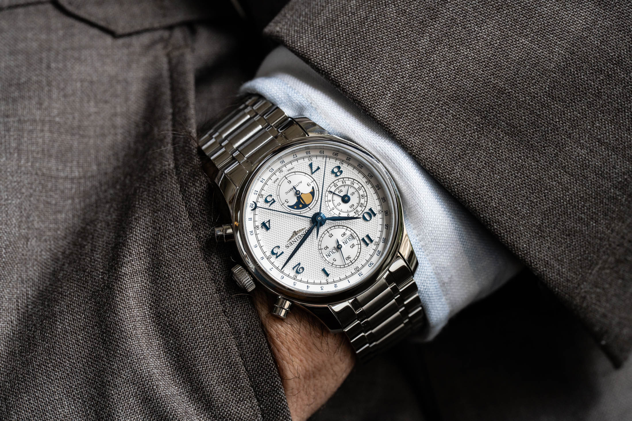 Hands-On: The Longines Master Collection Launches A New Monopusher Chronograph Alongside A Refresh Of The Triple Calendar Chrono
