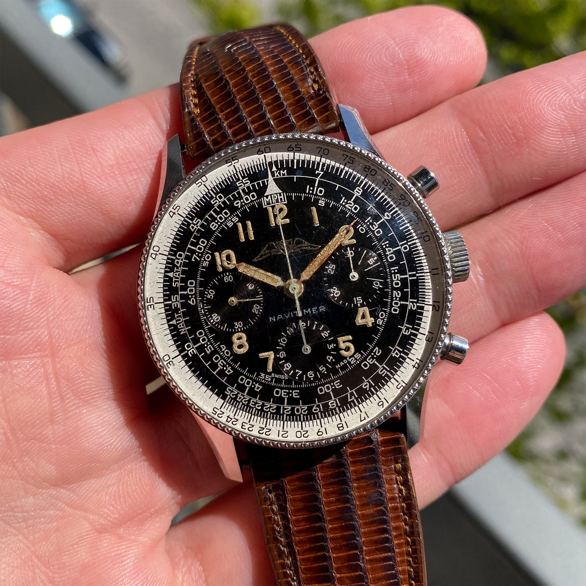 A 1950s Breitling Navitimer 'Pre-806' For The AOPA