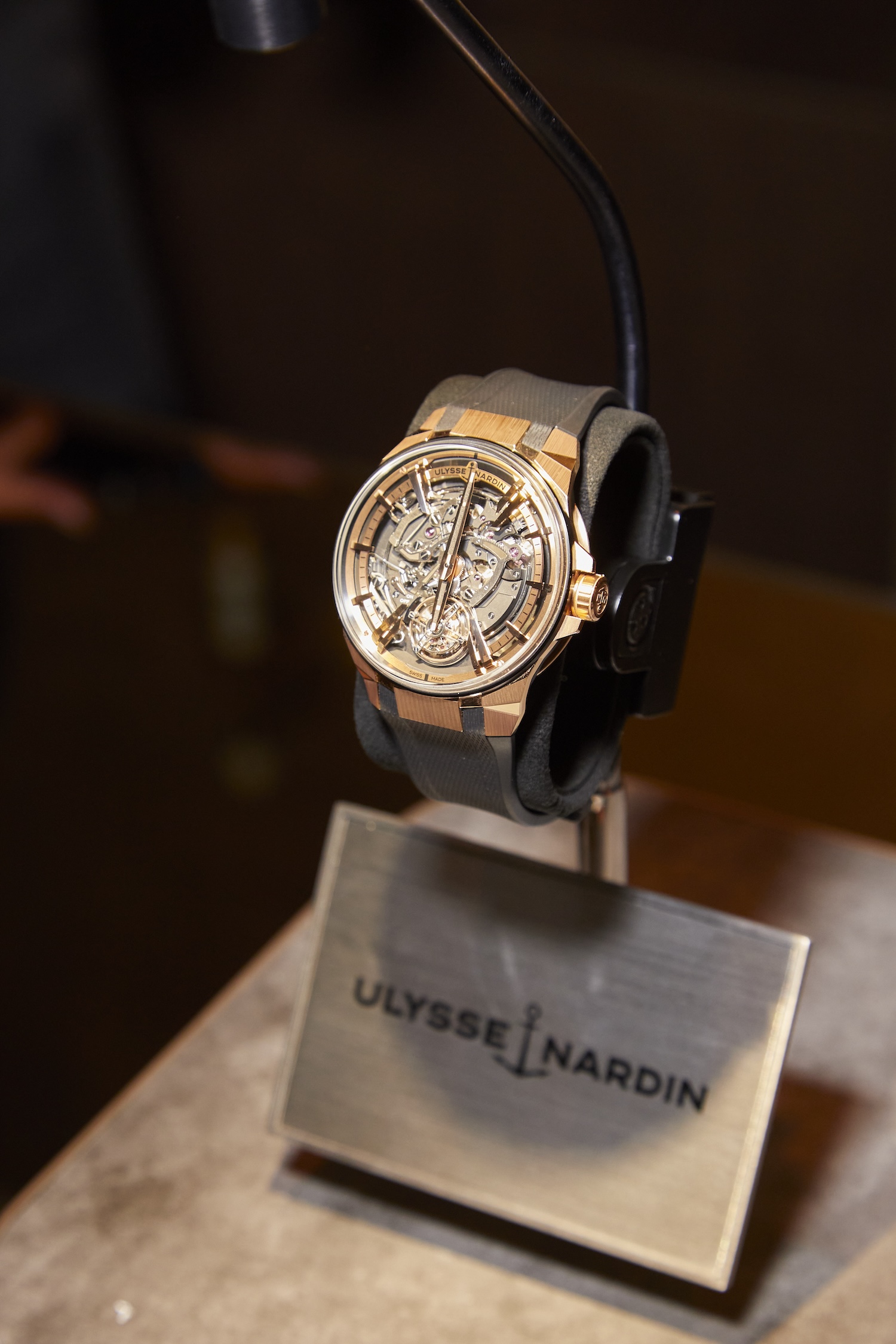 A Ulysse Nardin watch