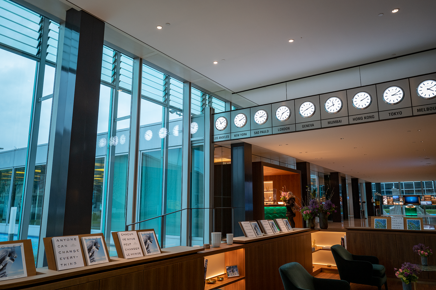Rolex HQ lobby